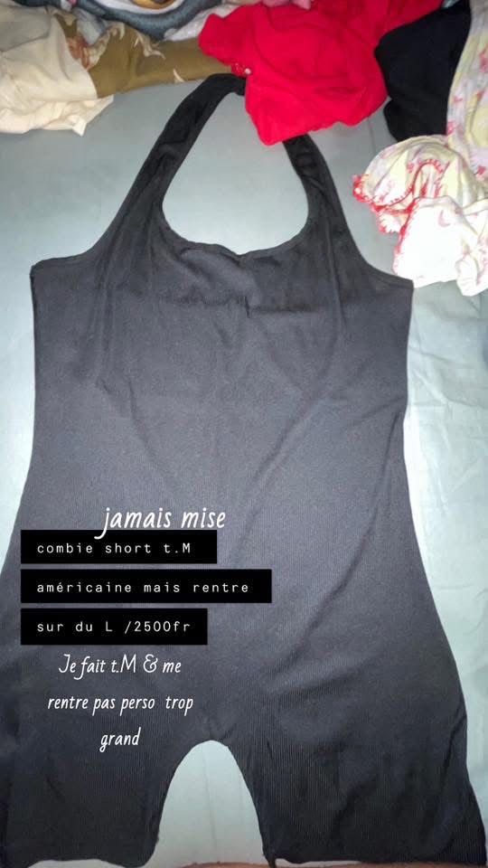 combie short avec dos nue  photo 1
