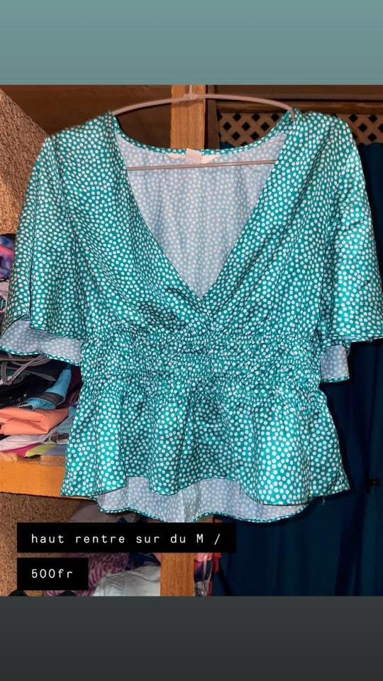 haut vert  photo 1
