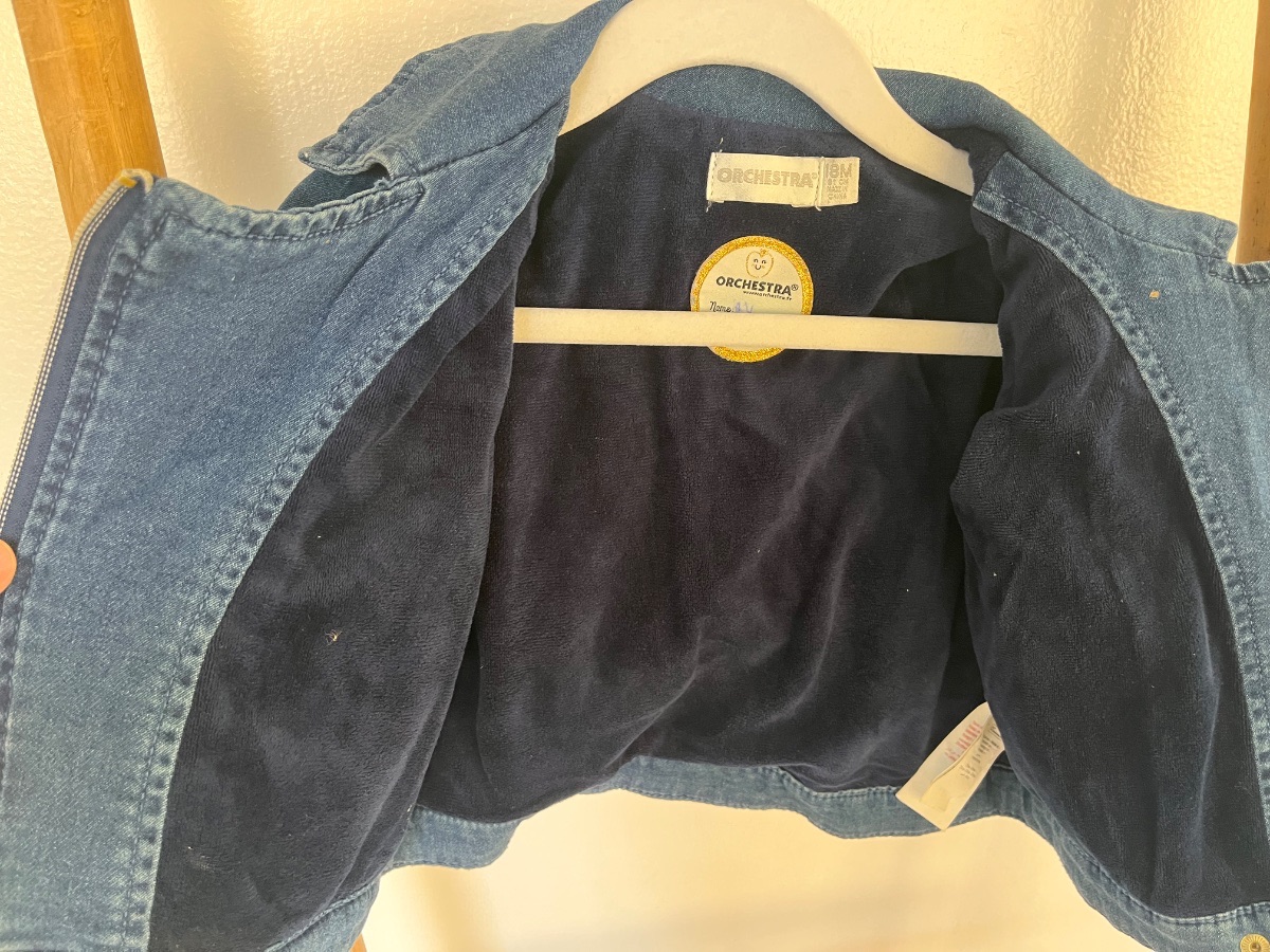 veste en jean  photo 3