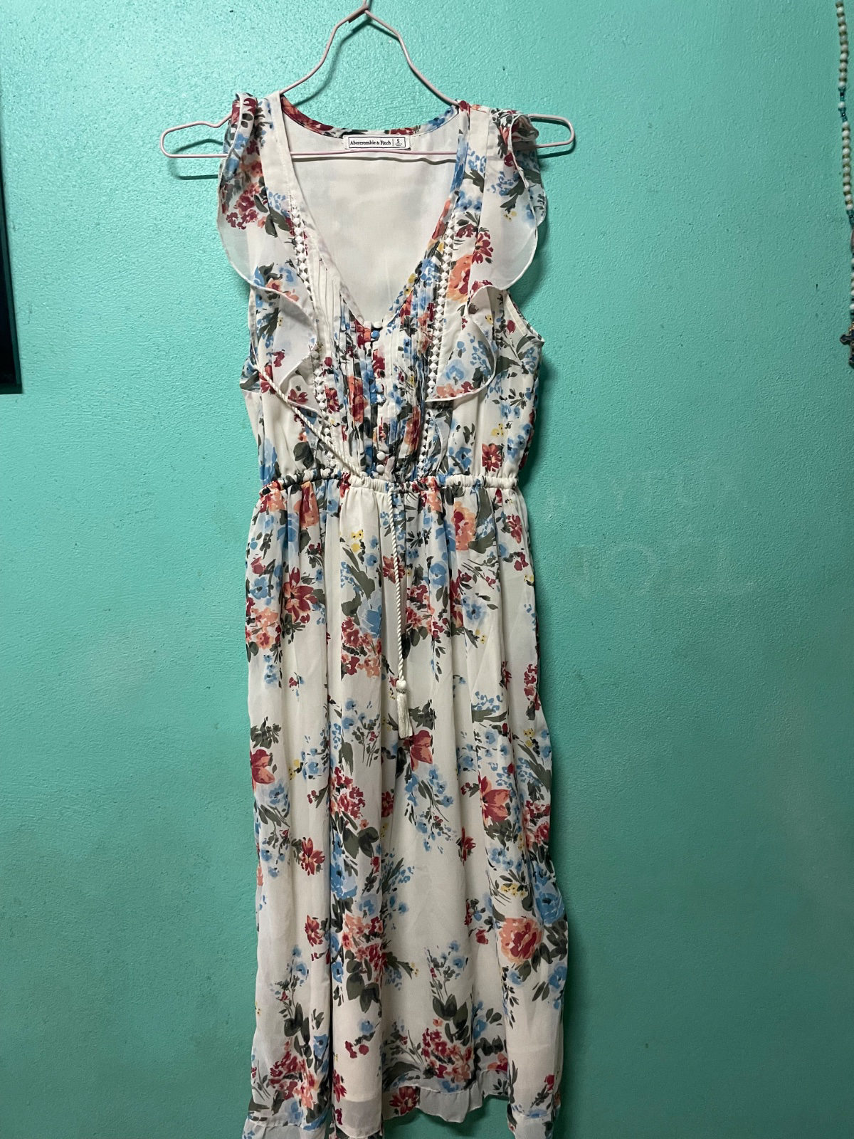 Robe longue fleurie Abercrombie & Fitch photo 1