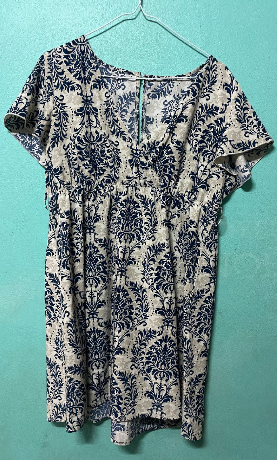 Robe bleu courte  photo 1