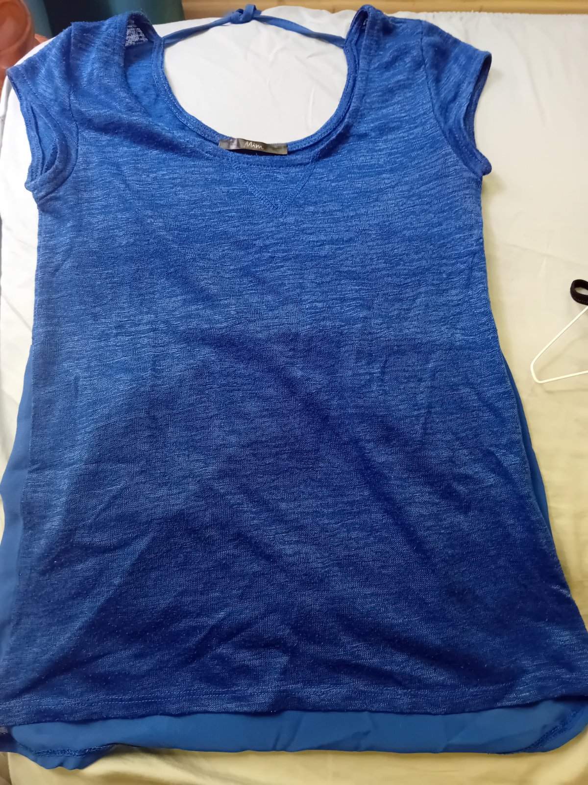 t shirt bleu  photo 1
