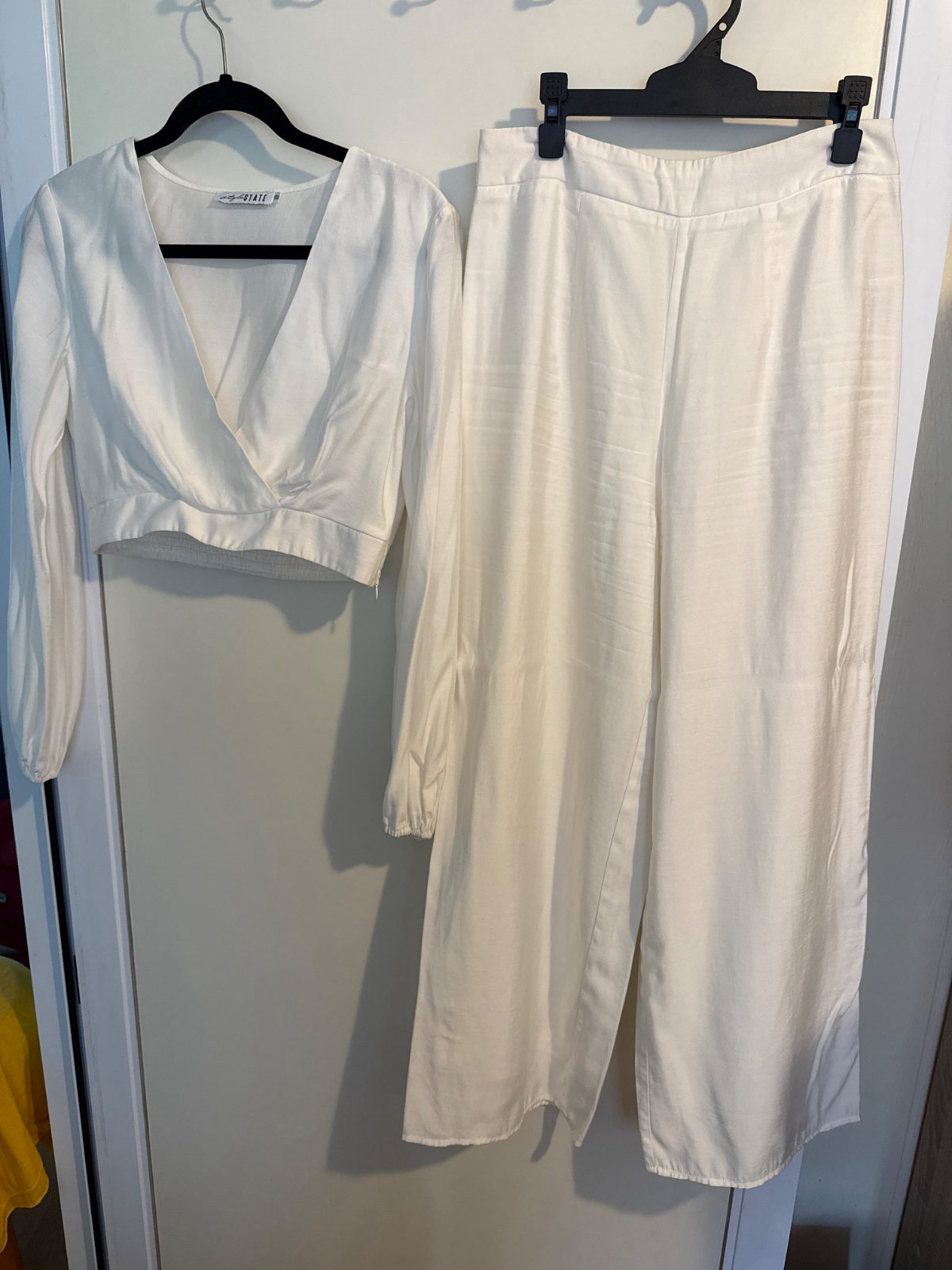 Ensemble 2 pièces blanc photo 1