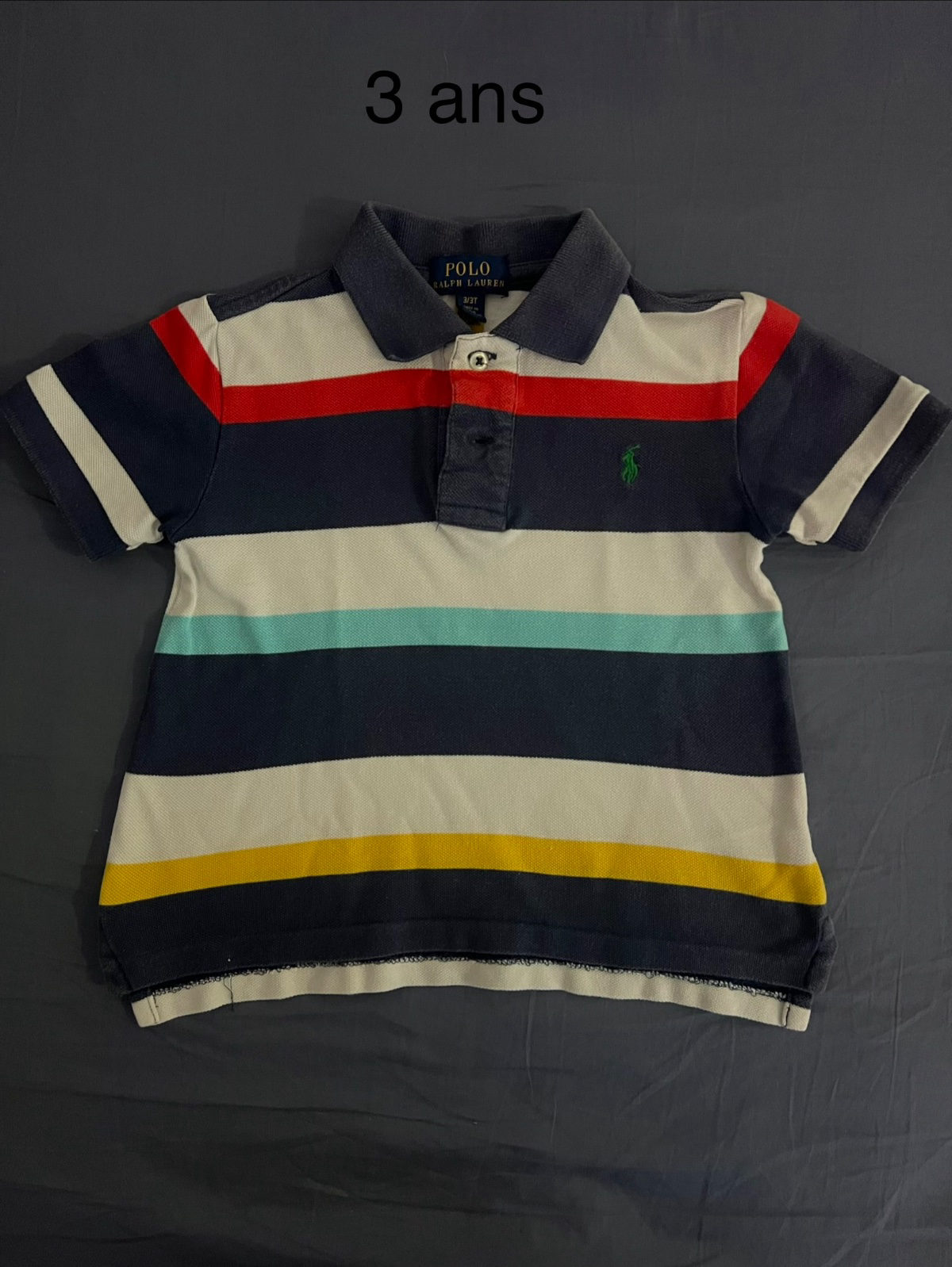 Polo Ralph Lauren rayé pour enfant photo 1