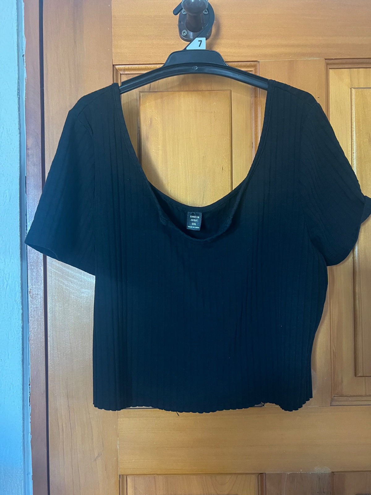 Crop Top noir photo 1