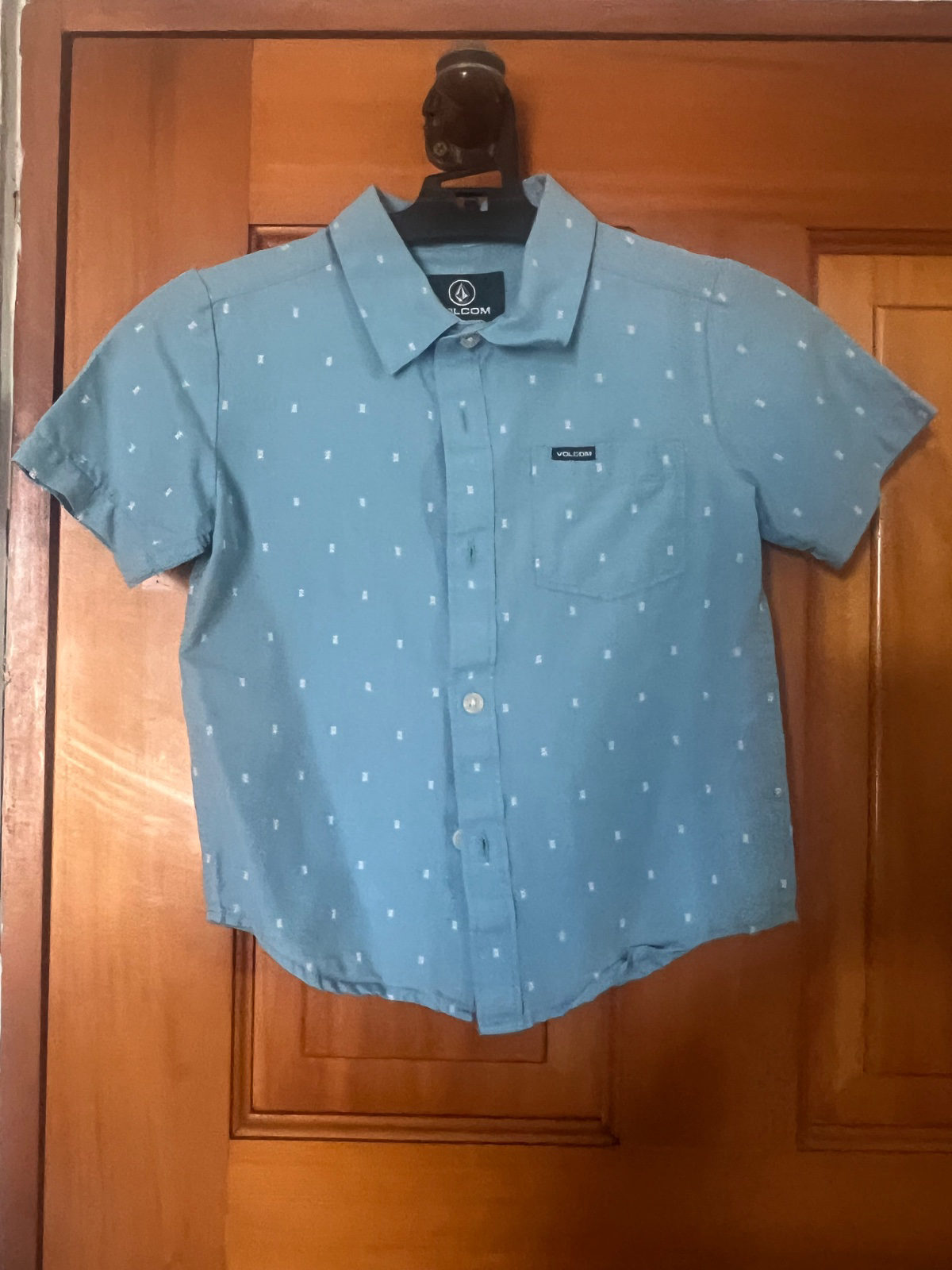 Chemise Volcom bleue à motifs photo 1
