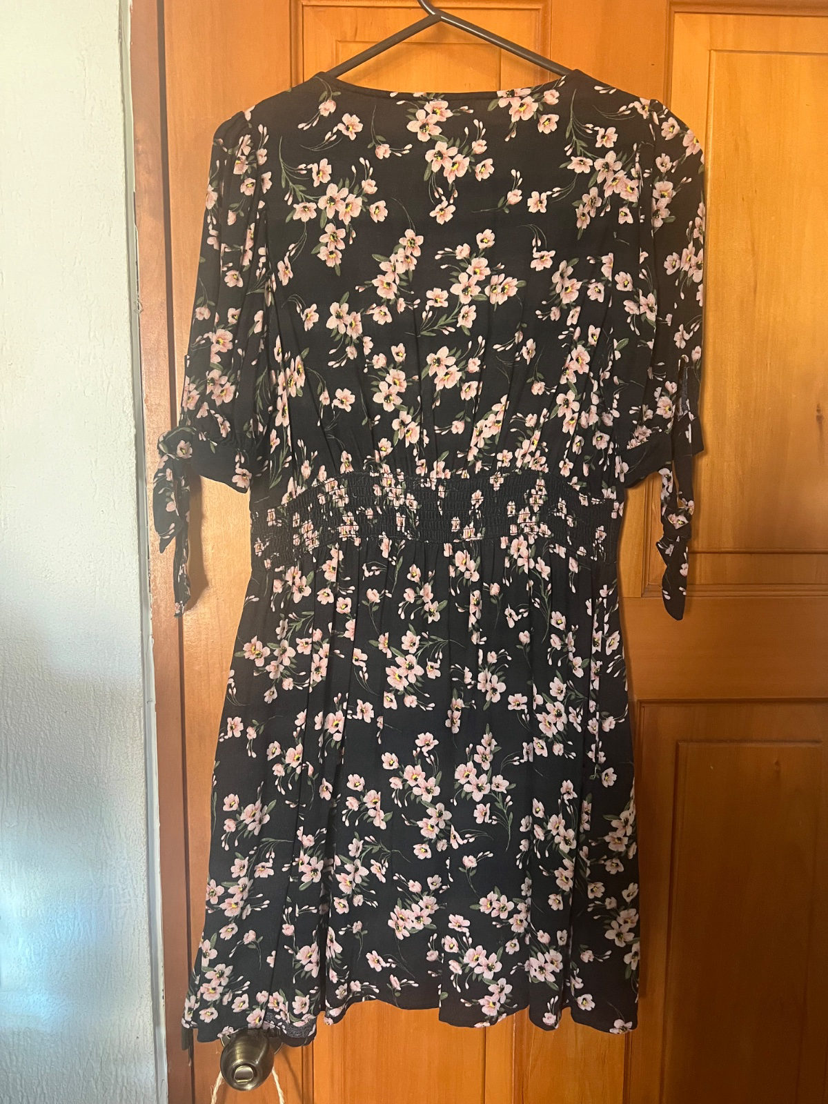 Robe fleurie noire Dotti photo 2