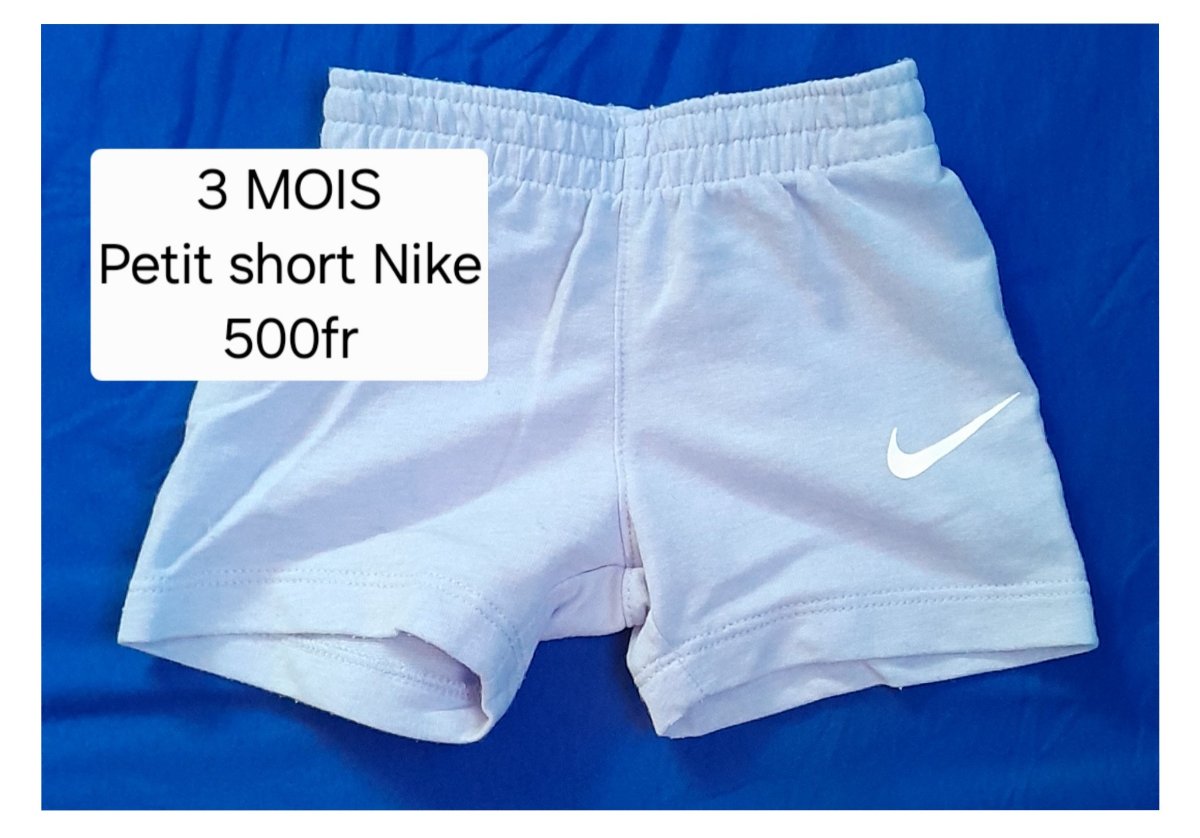 Petit short Nike bébé  photo 1