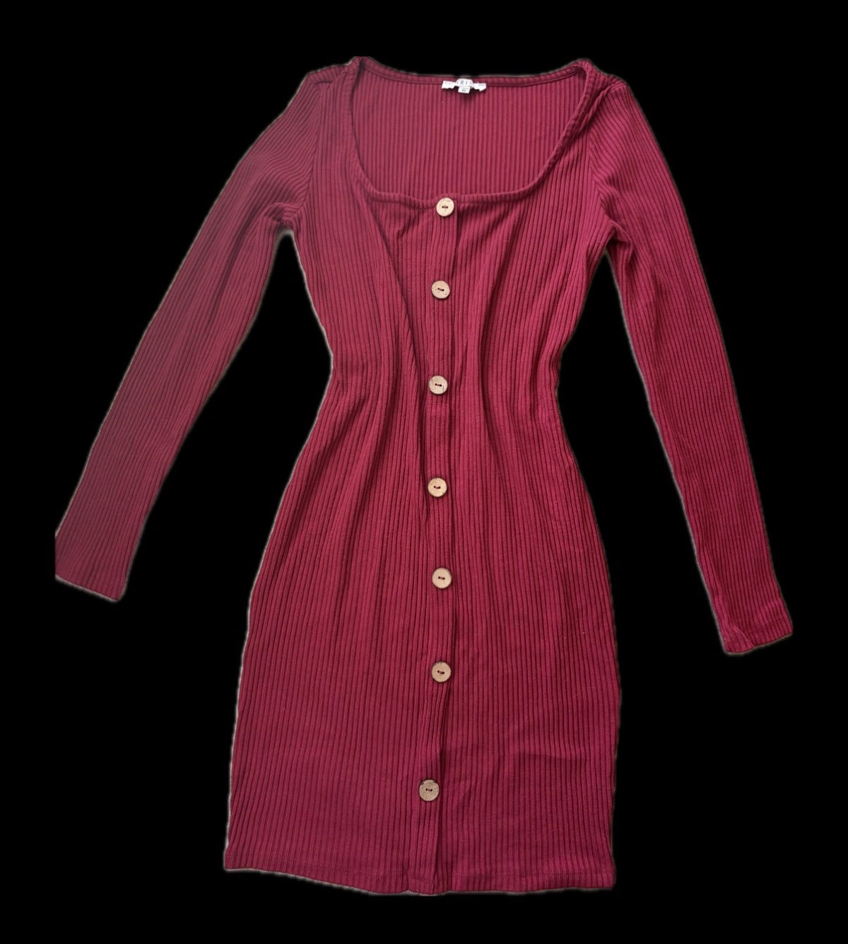 Robe moulante rouge photo 1