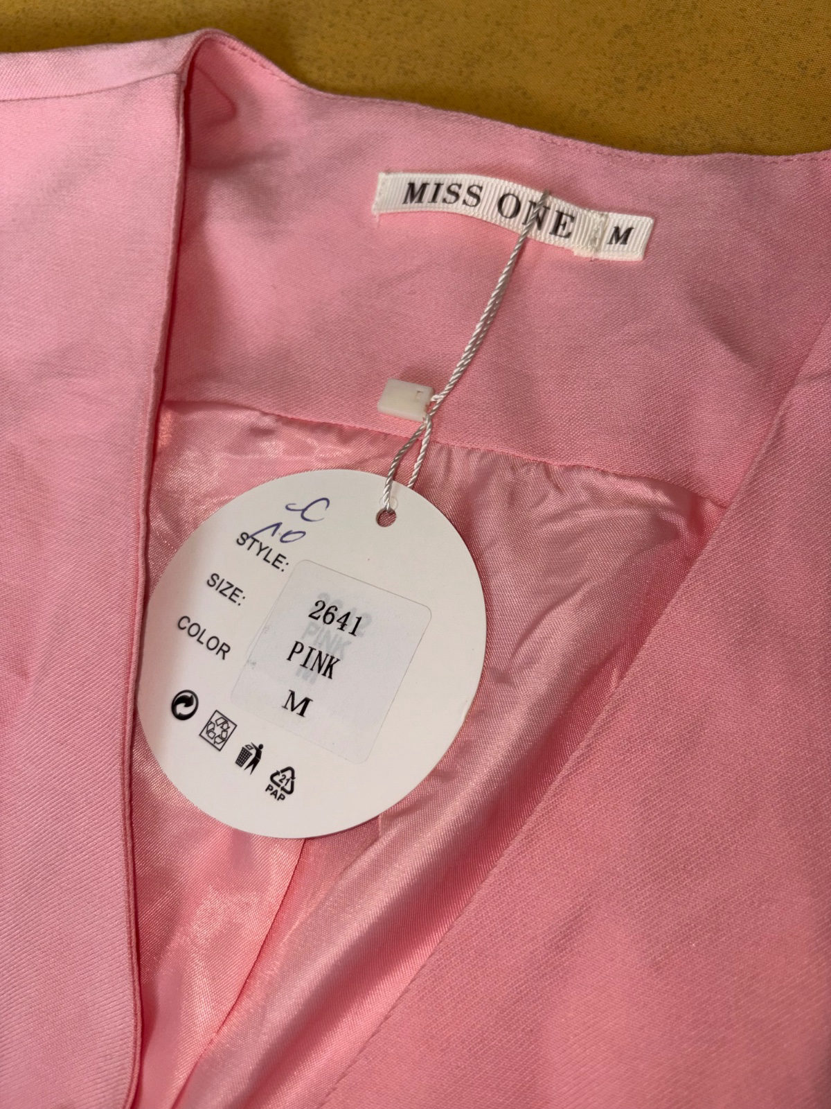 Gilet rose poudré Miss One photo 2