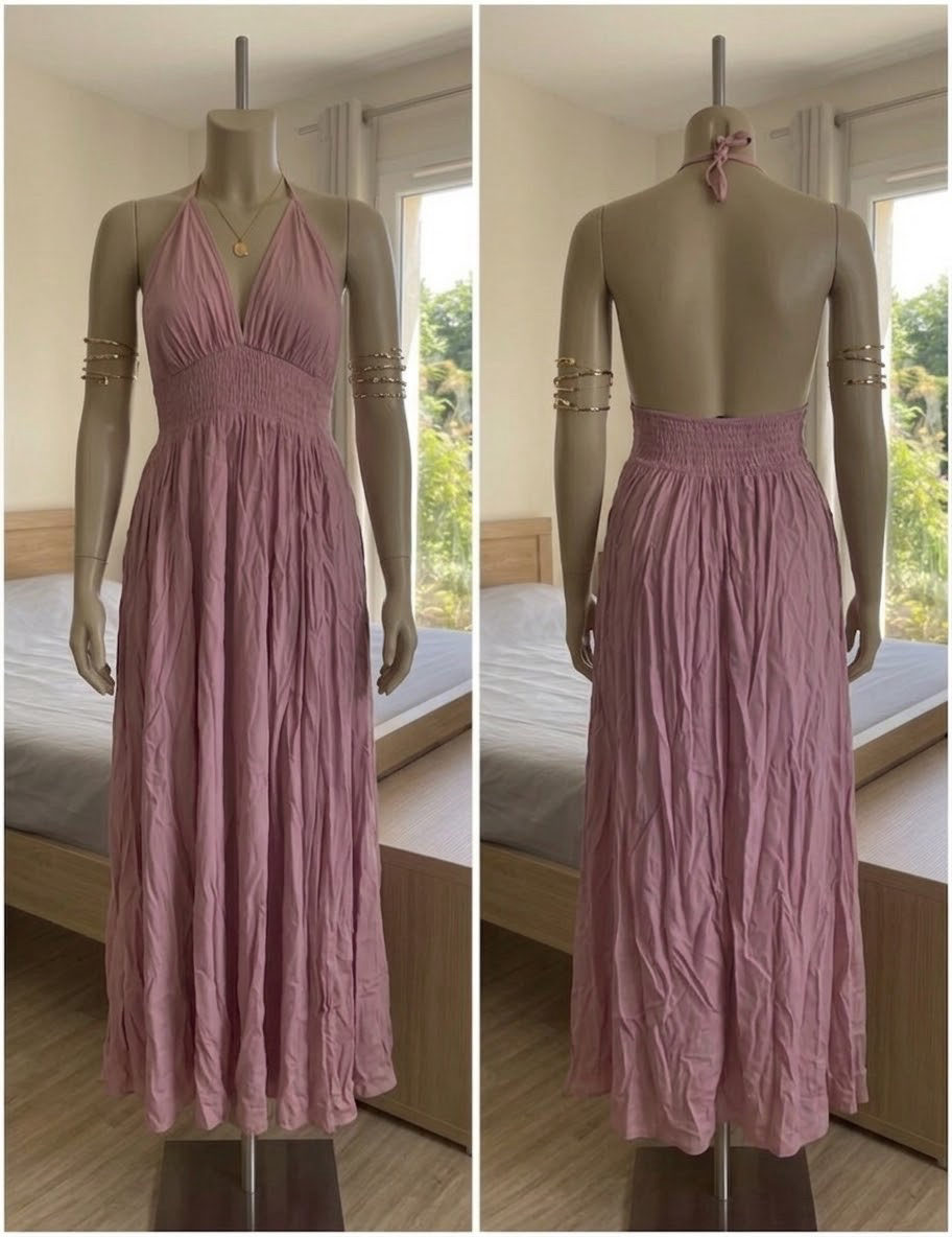 Robe maxi dos nu photo 1