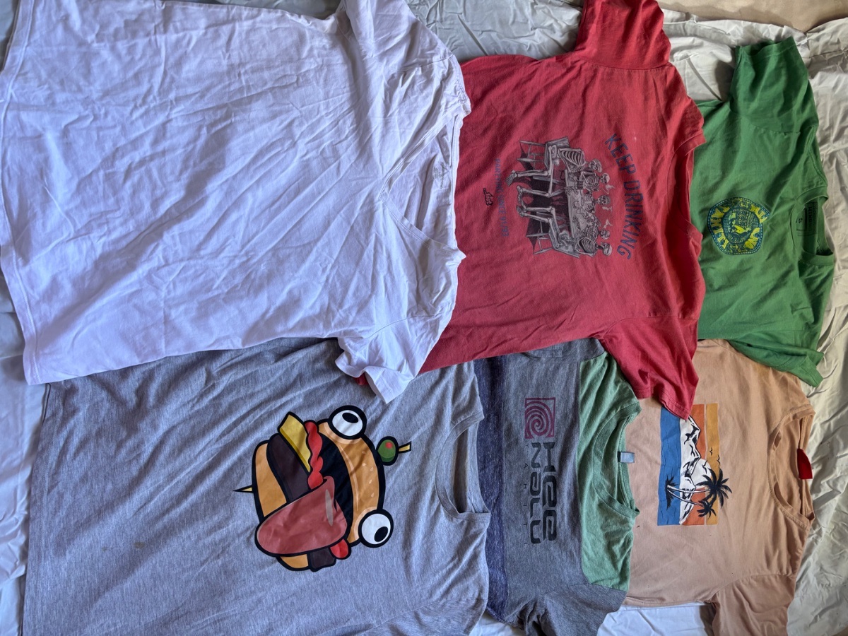 T-shirt blanc lots photo 1