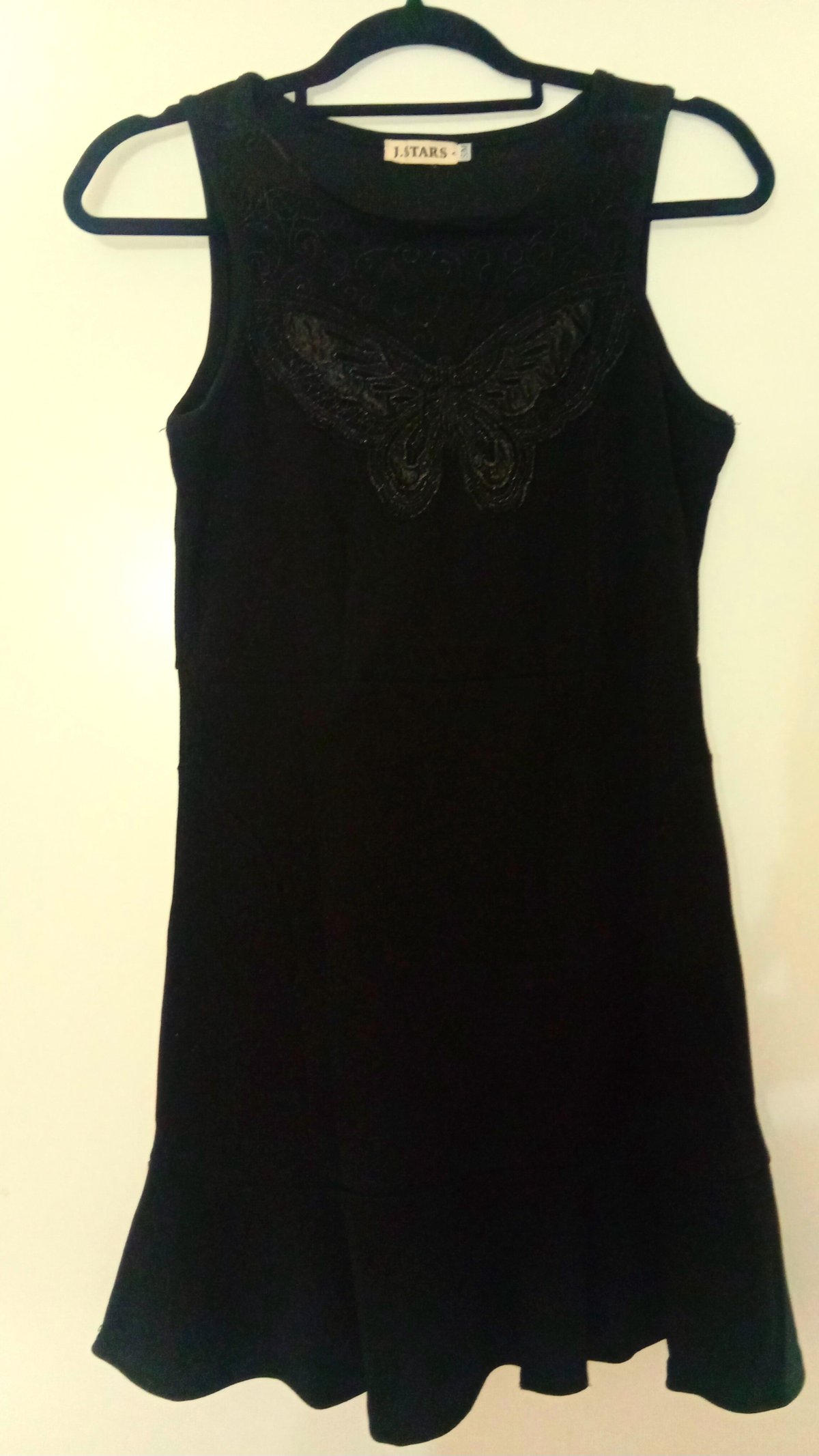 robe courte noir photo 1