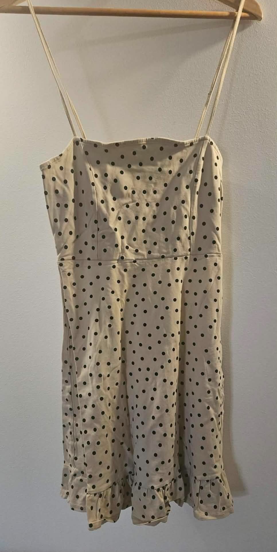 Robe blanche à pois photo 1