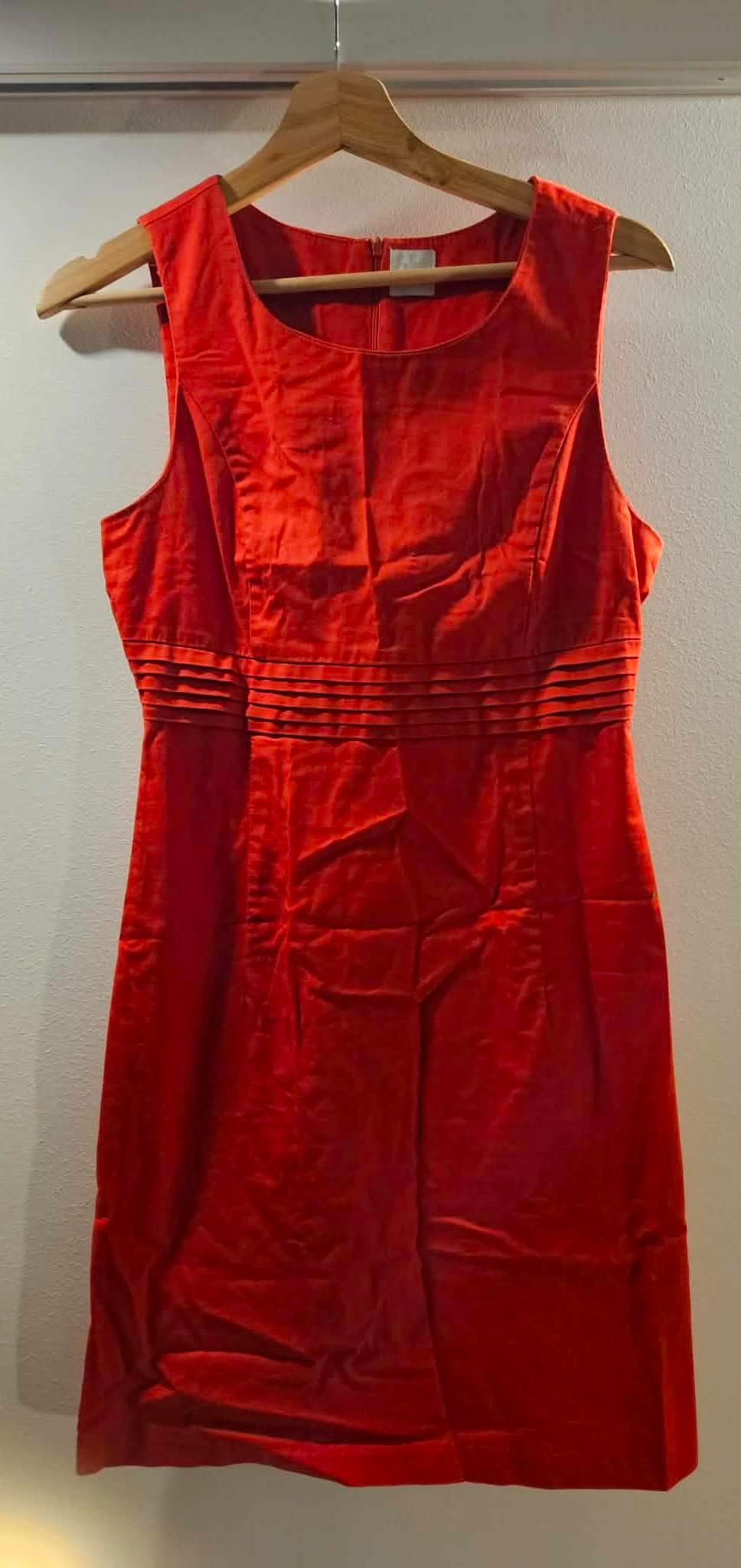 Robe courte rouge photo 1