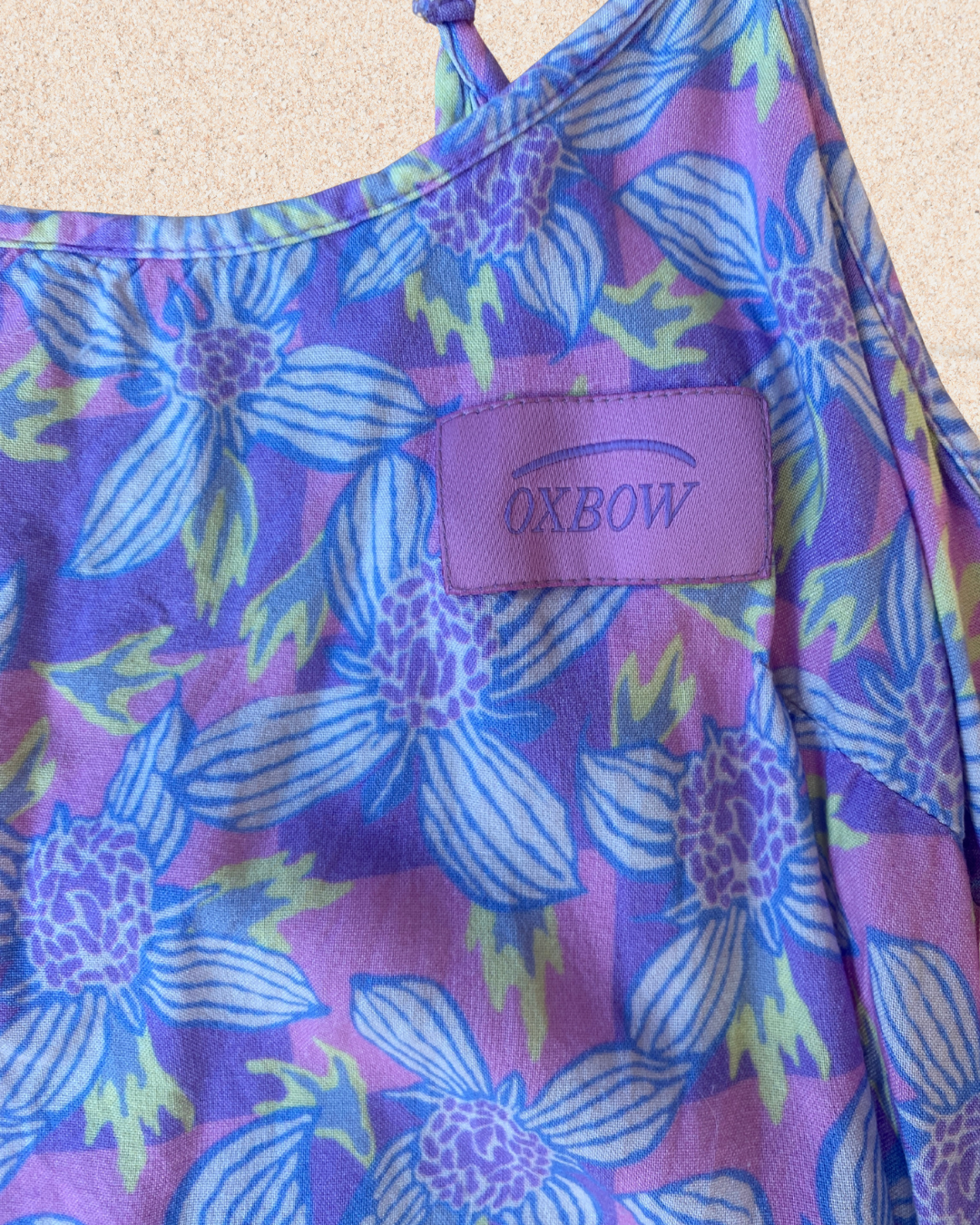 🌸 Robe à fleurs lilas Oxbow photo 4