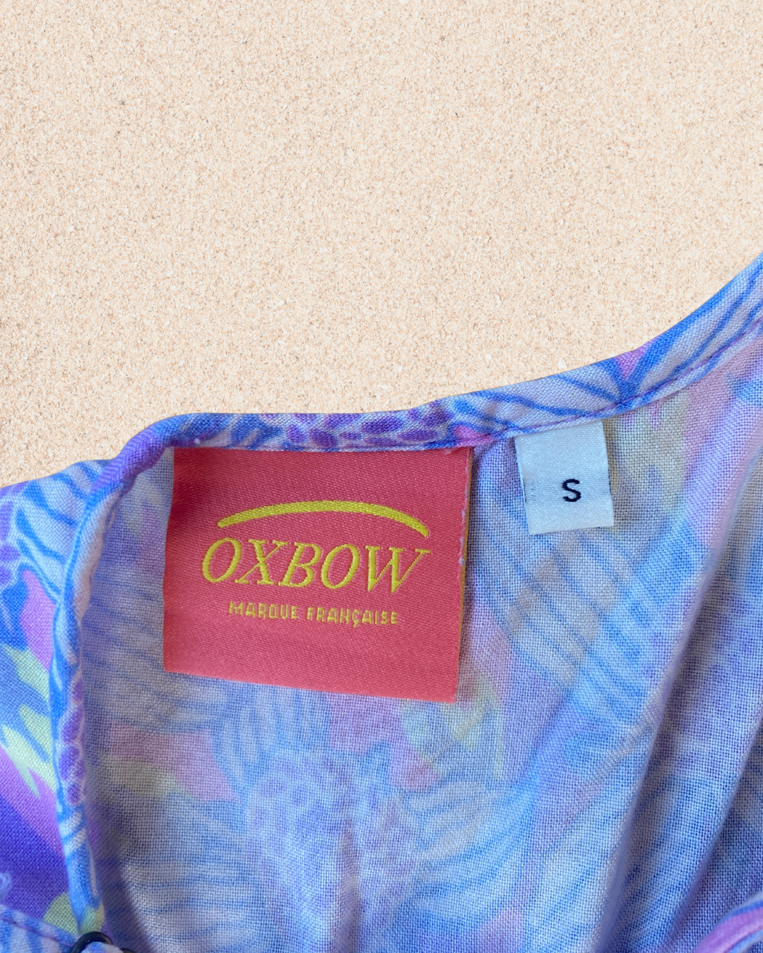 🌸 Robe à fleurs lilas Oxbow photo 5