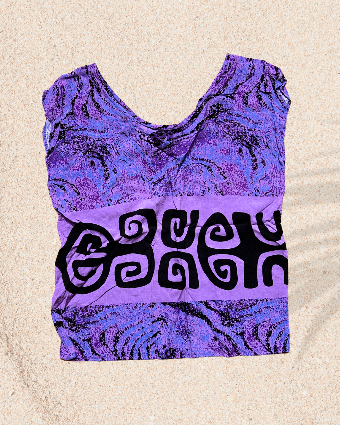 🌀 Top violet motifs polynésiens photo 2