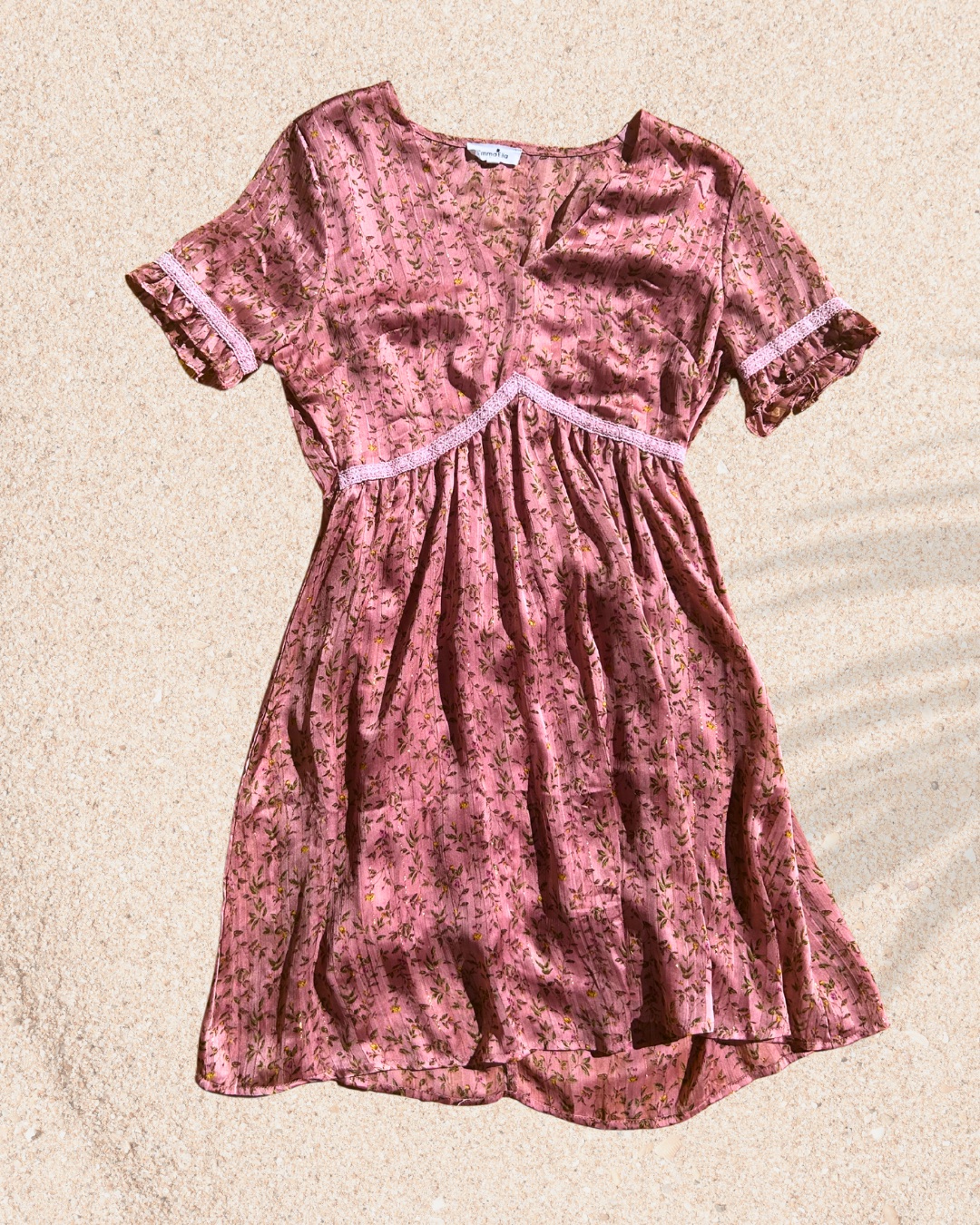 🌸 Robe courte bohème photo 2