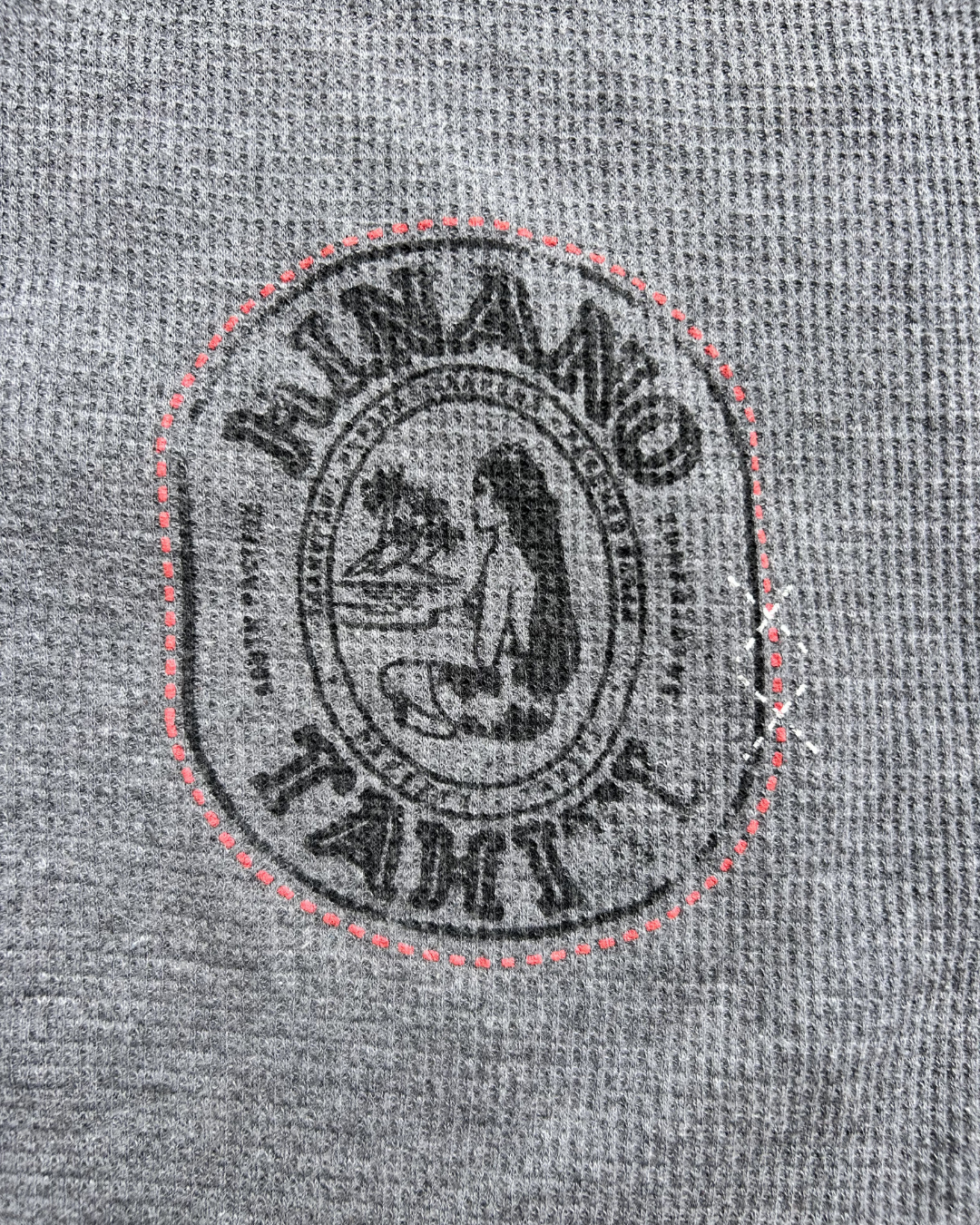 Tricot Hinano manches longues gris chiné photo 3