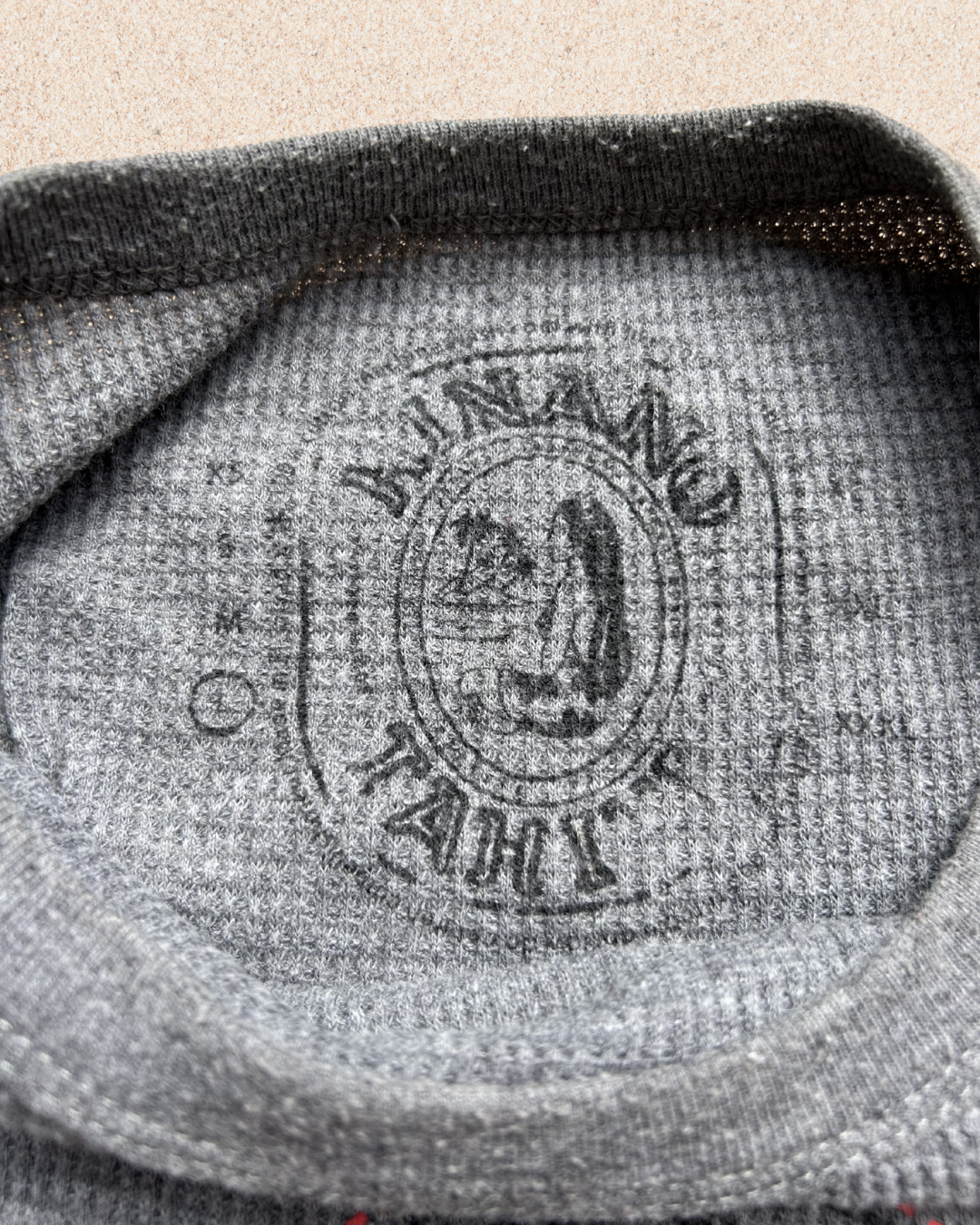 Tricot Hinano manches longues gris chiné photo 4