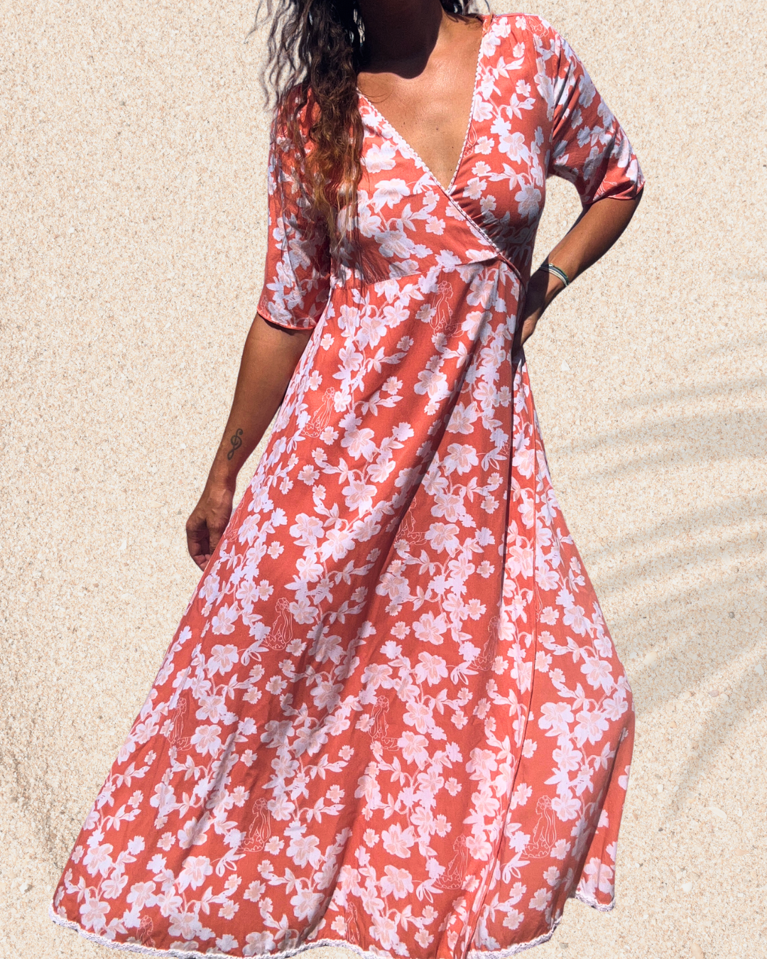 🌸 𝗥𝗼𝗯𝗲 𝗹𝗼𝗻𝗴𝘂𝗲 𝗳𝗹𝗲𝘂𝗿𝗶𝗲 𝗛𝗶𝗻𝗮𝗻𝗼 photo 1