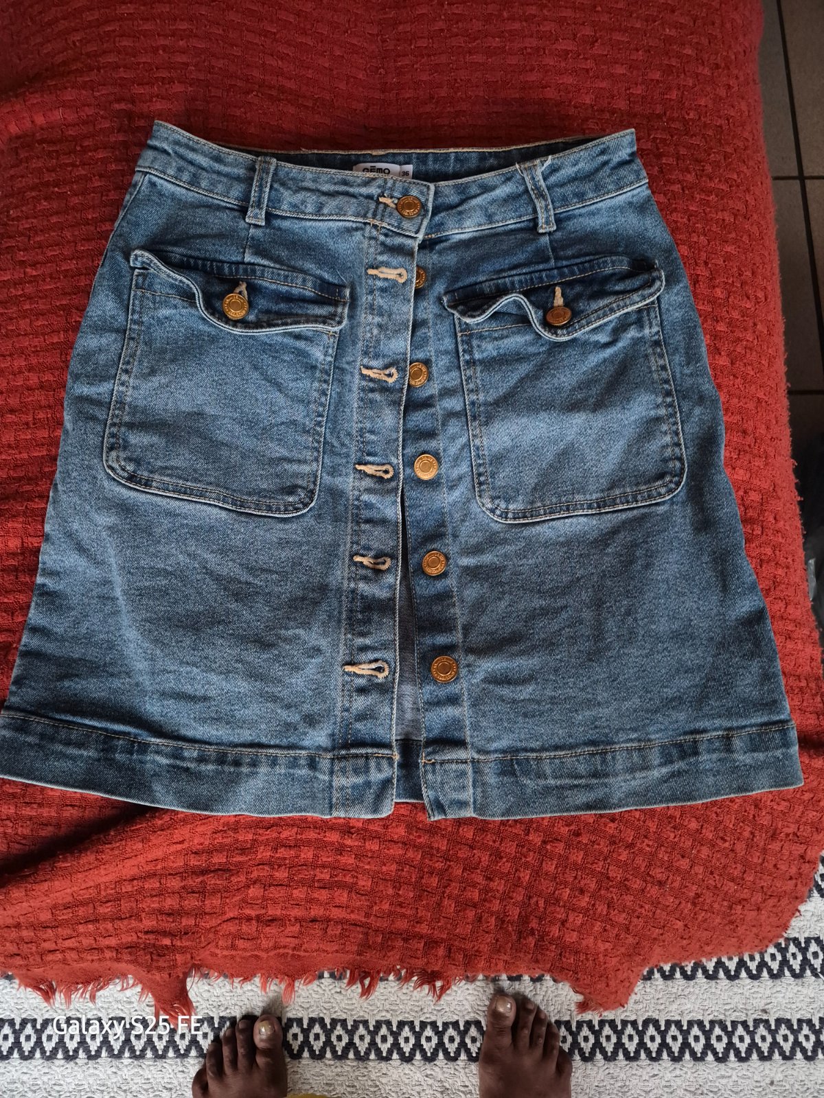 jupe en jean photo 1