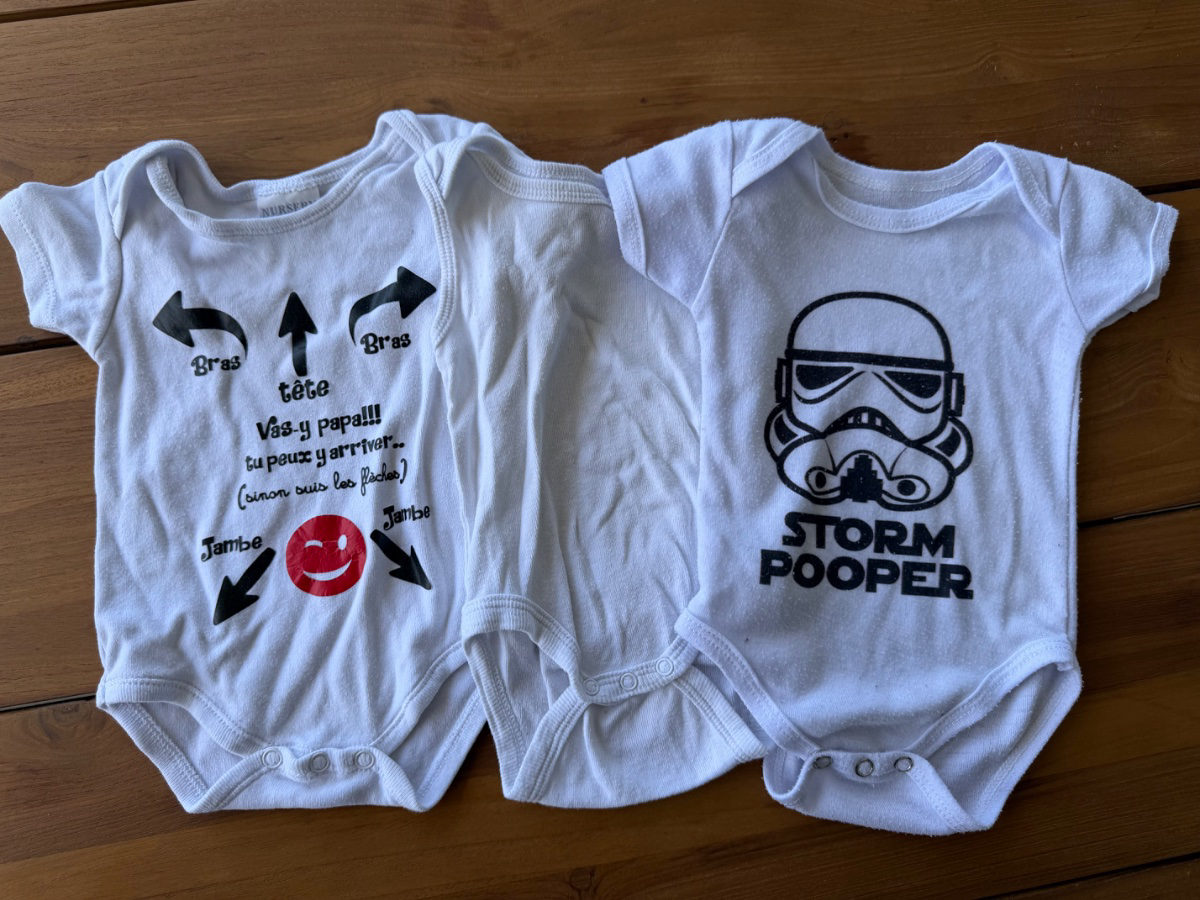 Lot de 3 bodys photo 1