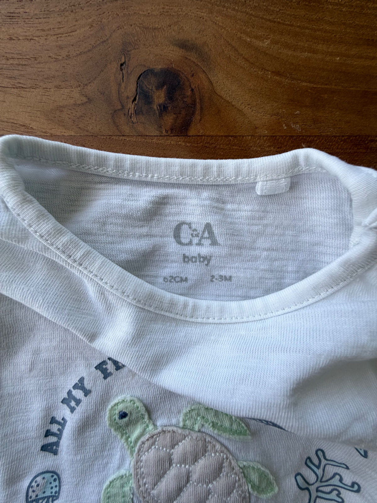 Joli petit ensemble short t-shirt vert photo 3