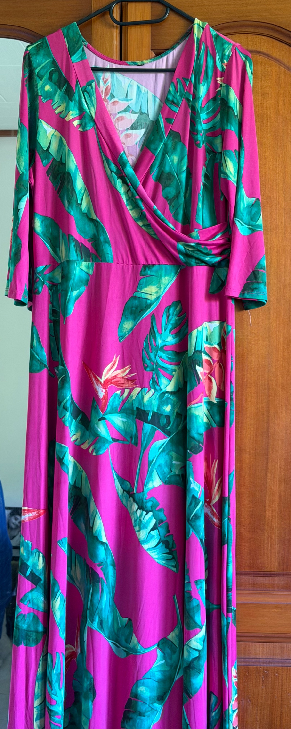 Robe longue fushia  photo 1