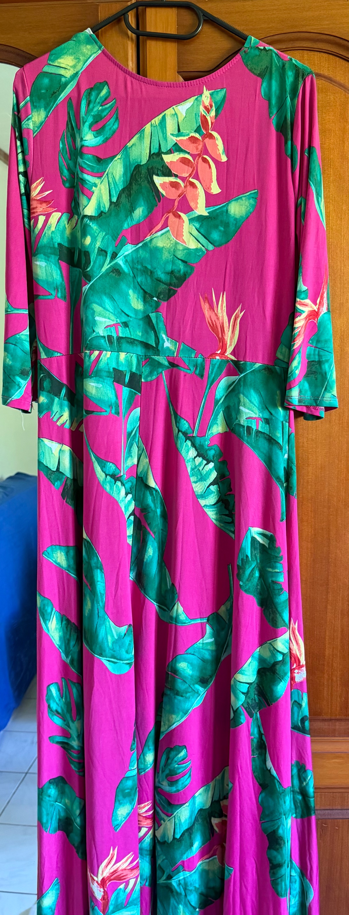 Robe longue fushia  photo 2