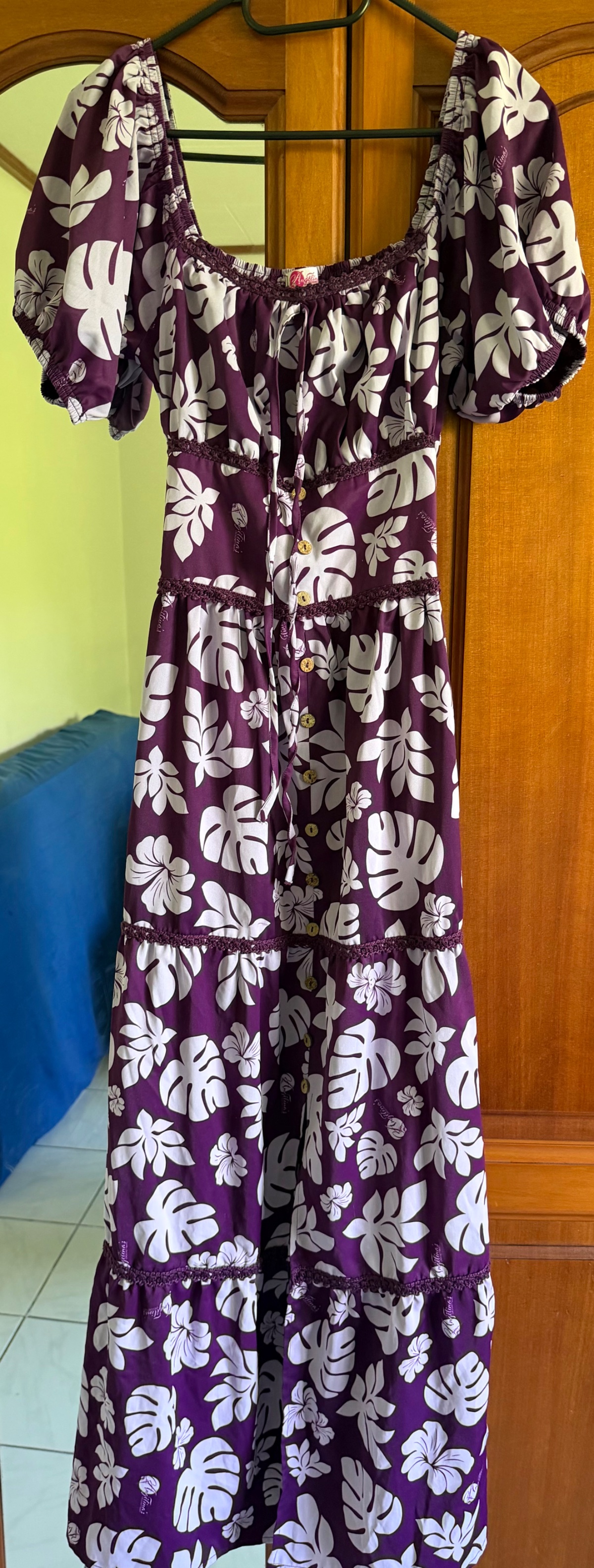Robe mauve Angélina crochet photo 1