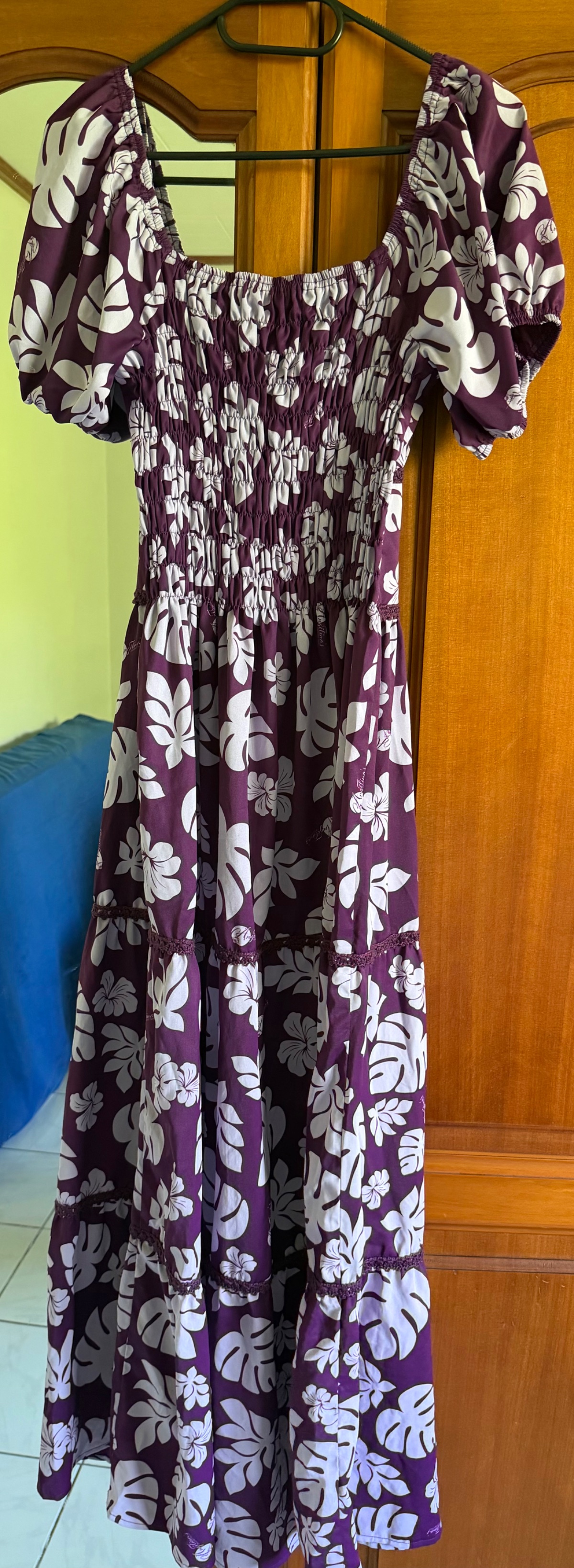 Robe mauve Angélina crochet photo 2