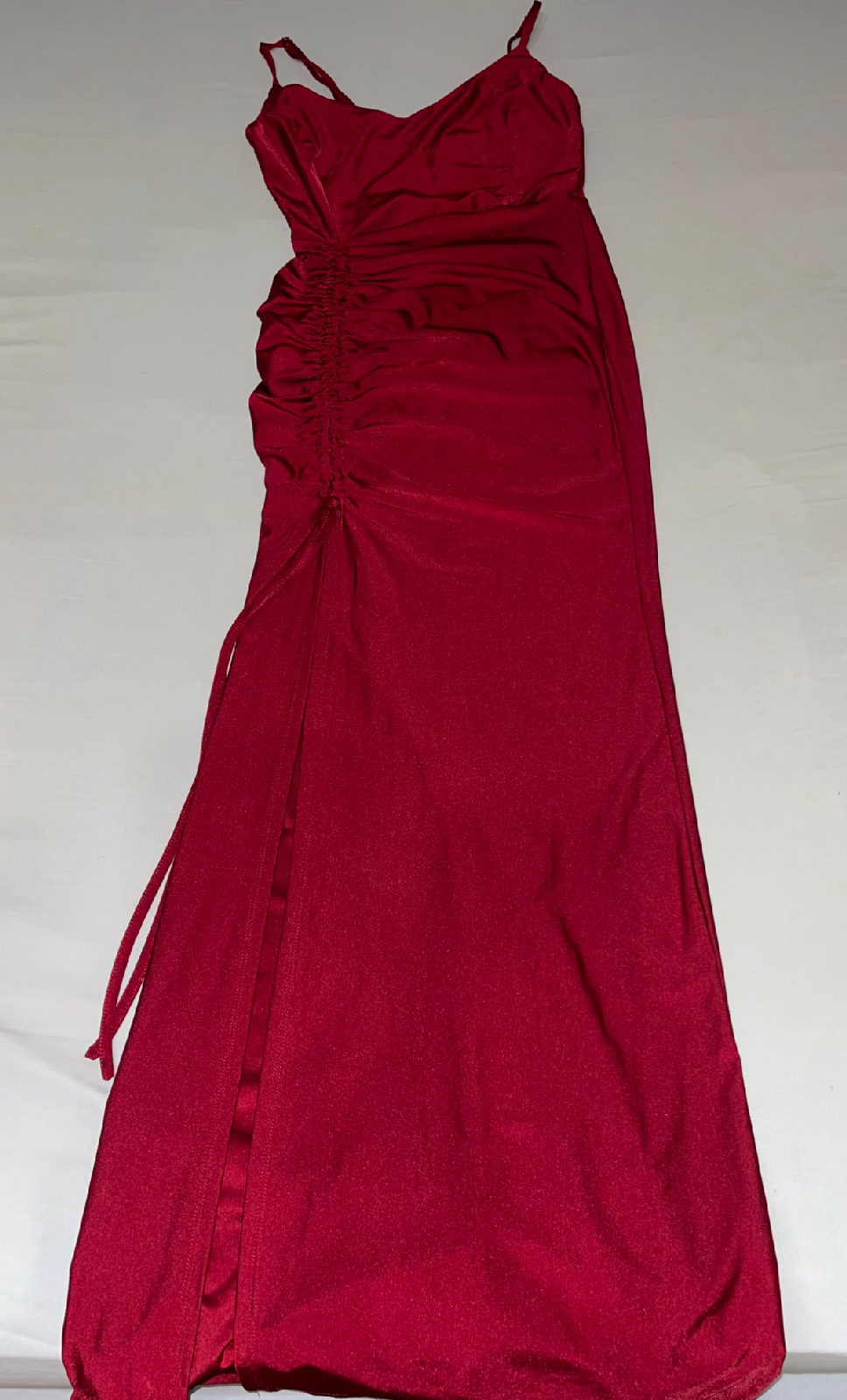 robe longue de soirée avec fente photo 1