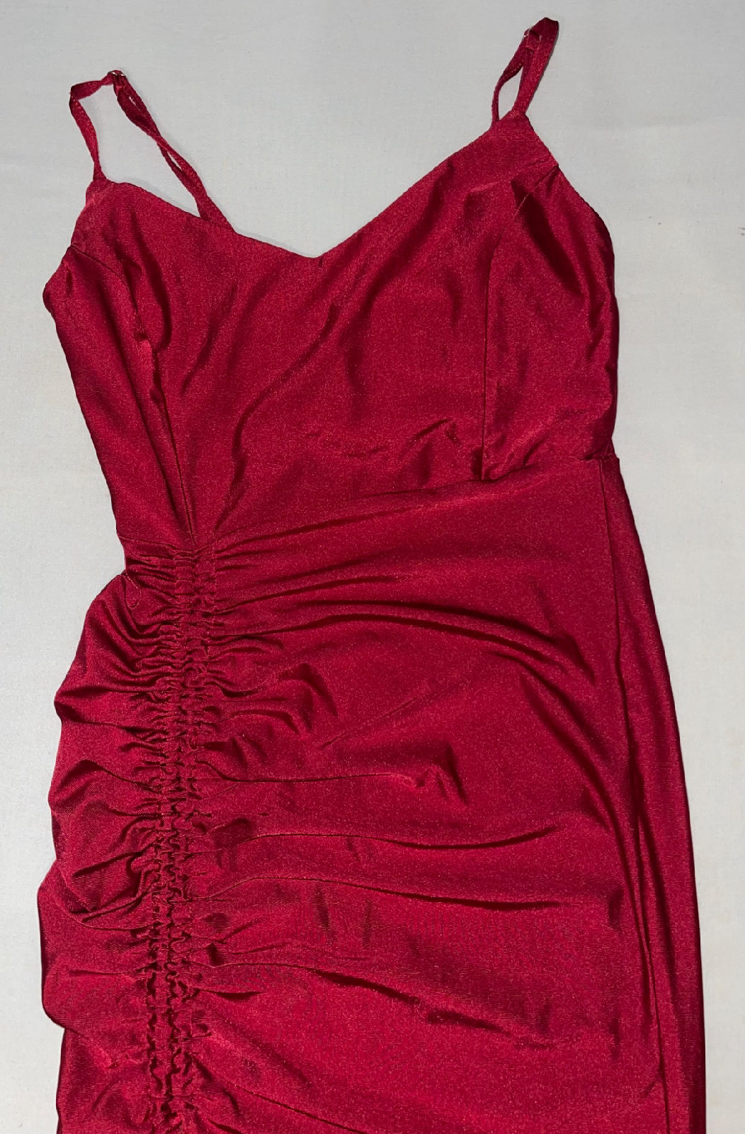 robe longue de soirée avec fente photo 2