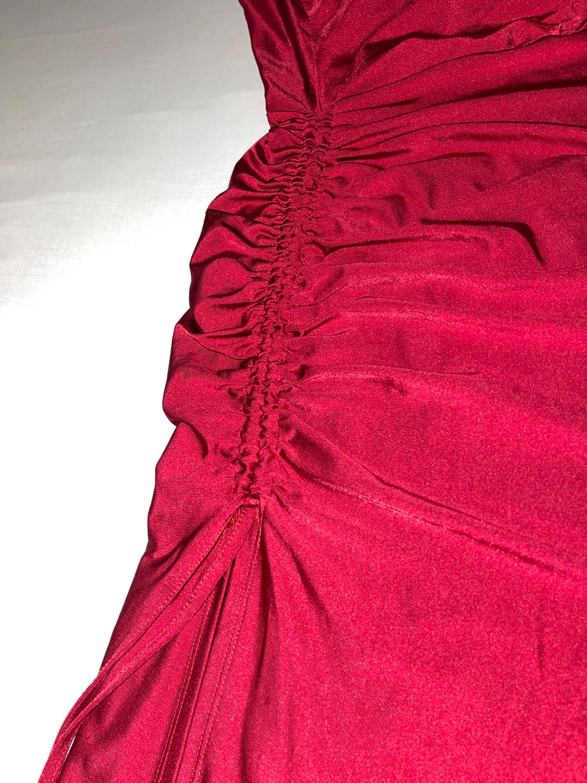 robe longue de soirée avec fente photo 3