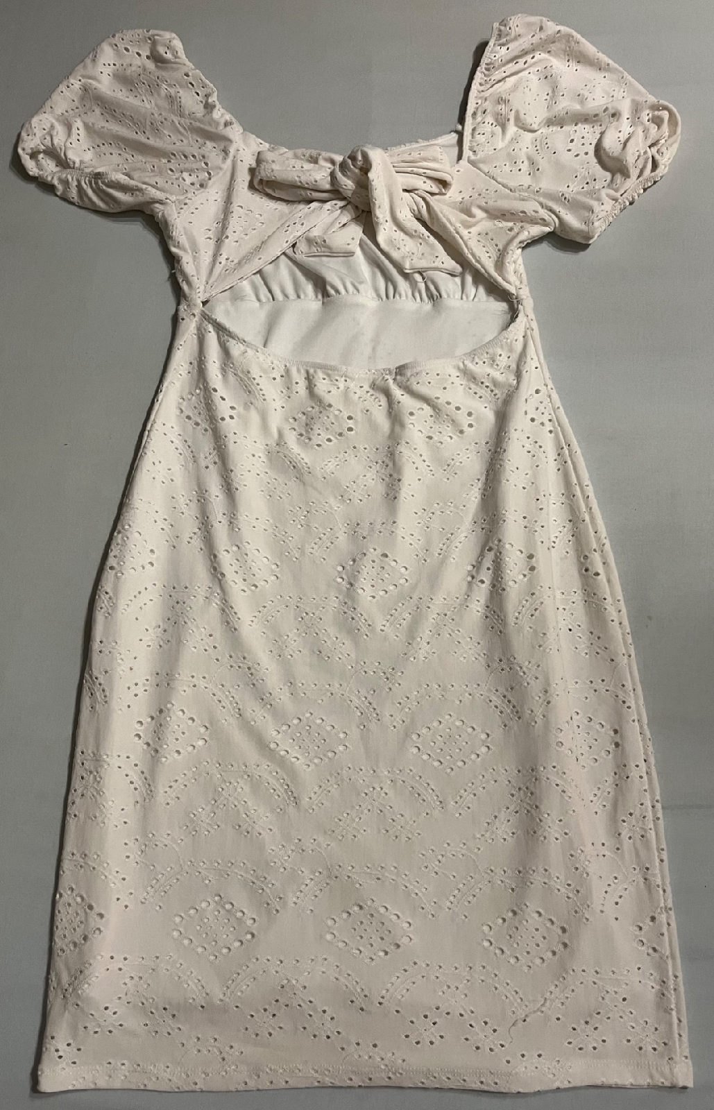 robe courte blanche  photo 2
