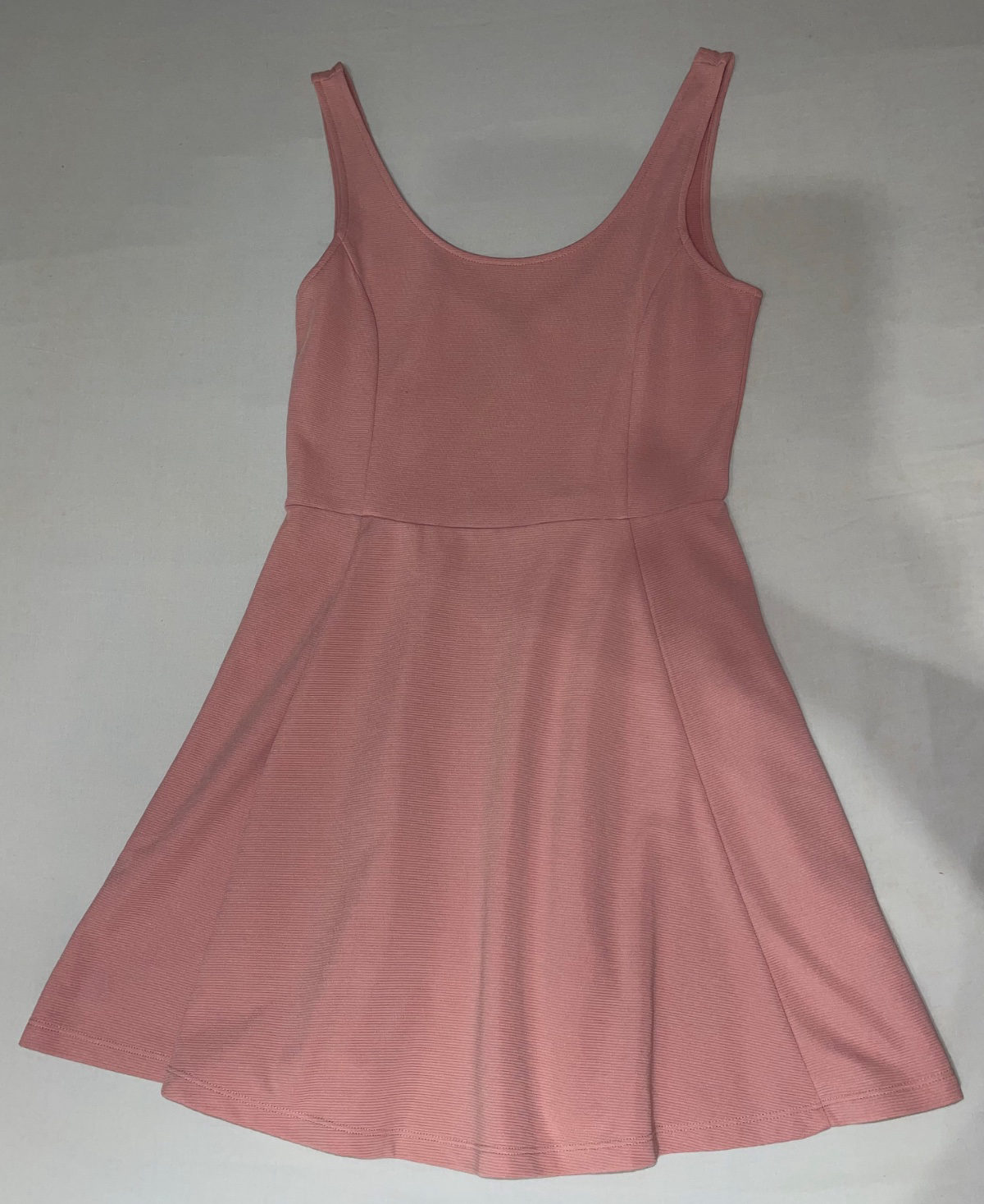 robe courte rose photo 1