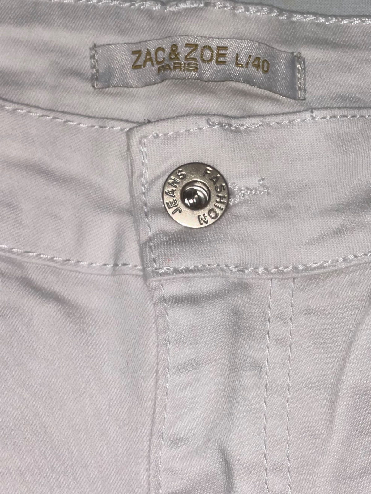 Short blanc cassé Zac & Zoe Line photo 3