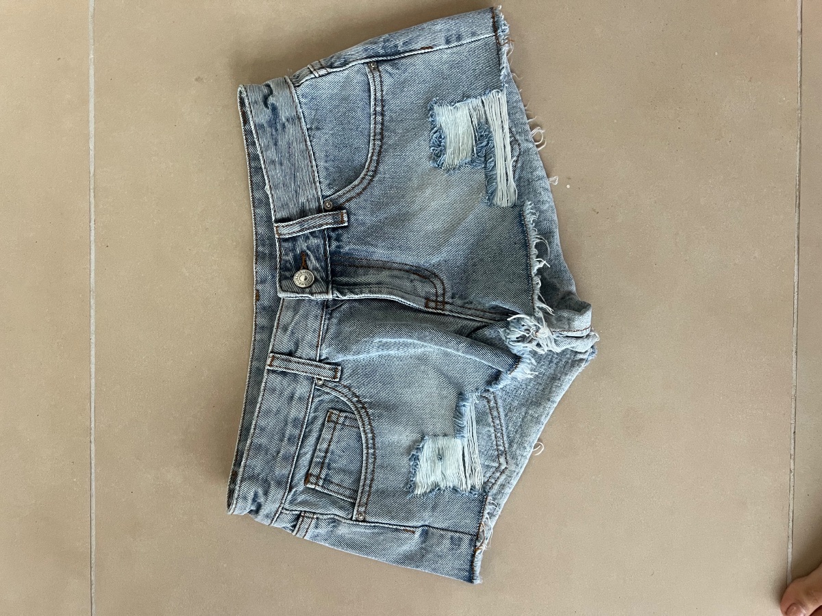 short en jean photo 1