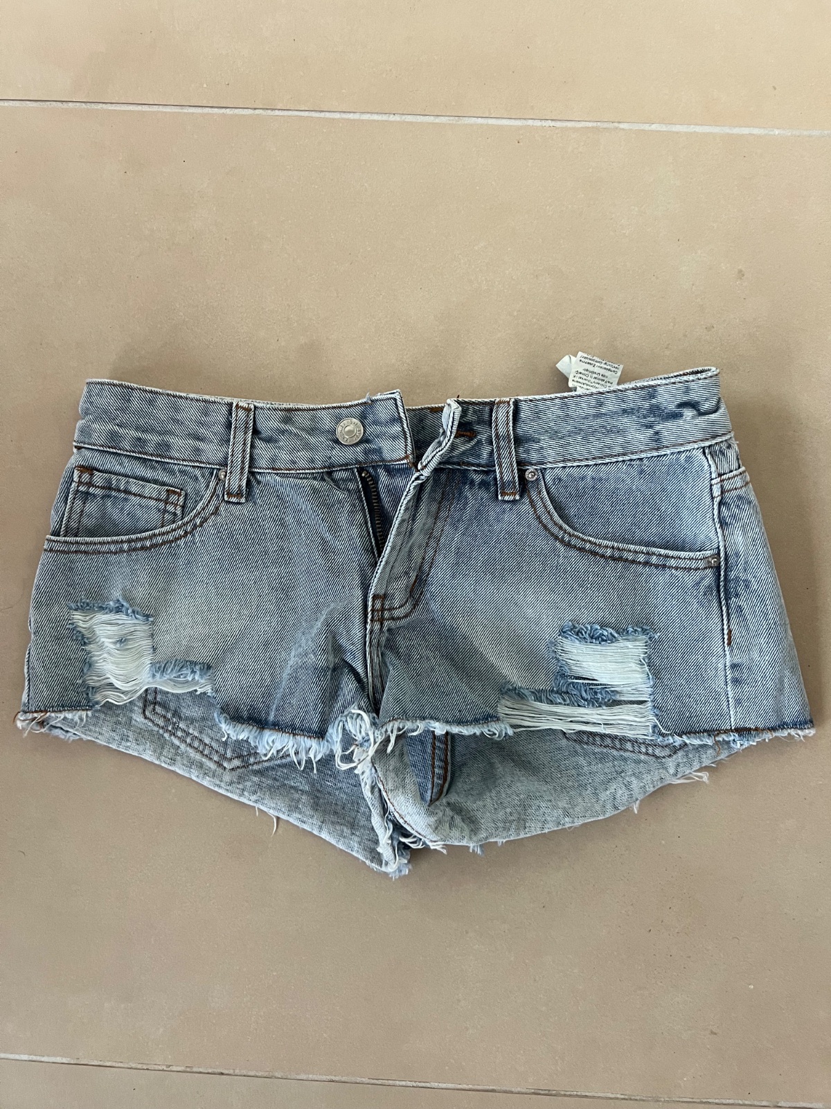short en jean photo 3