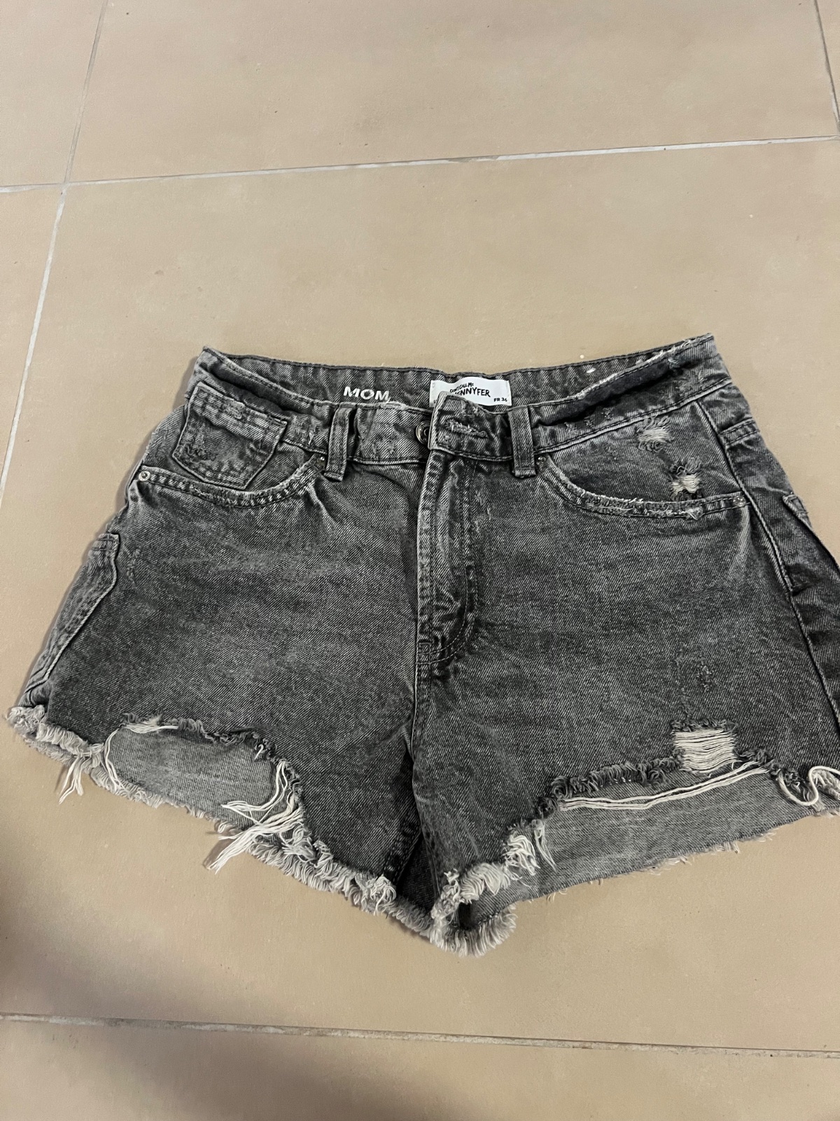 short Jennyfer gris photo 2
