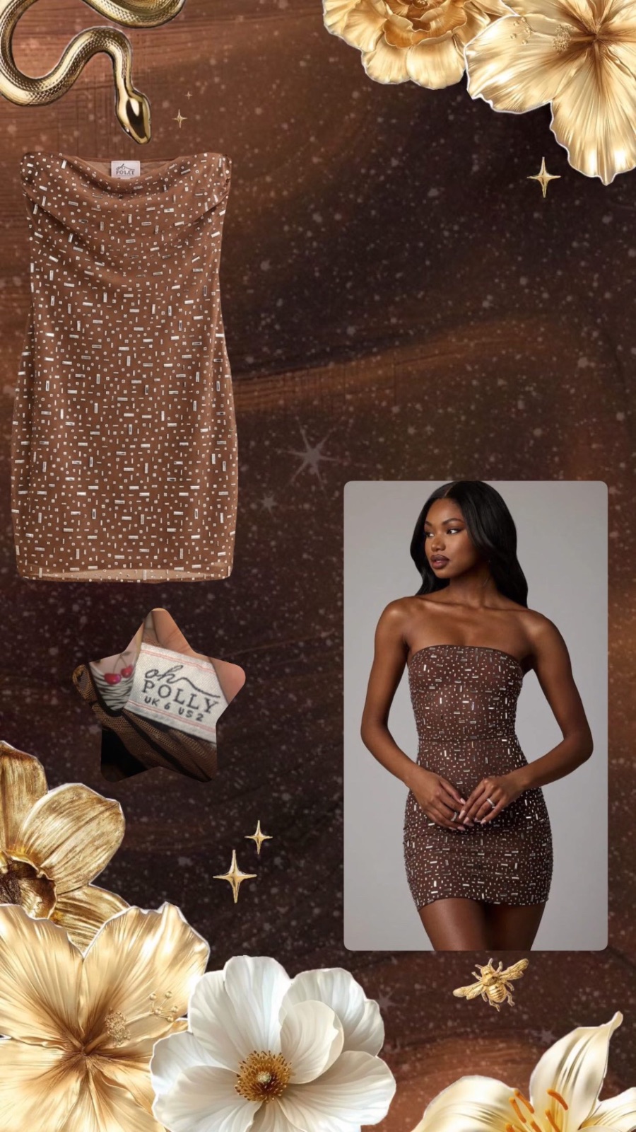 robe strass oh Polly photo 1