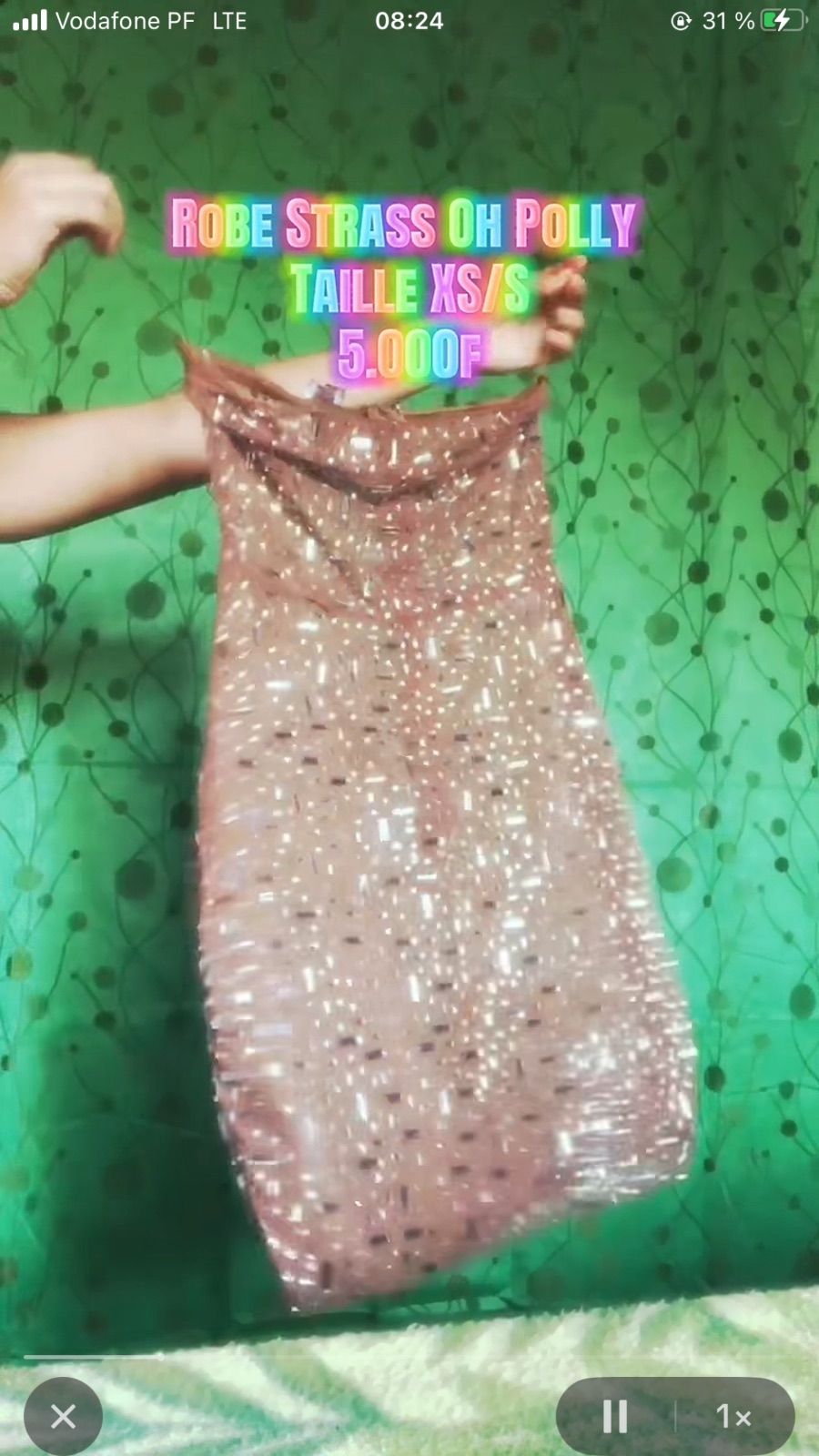 robe strass oh Polly photo 3