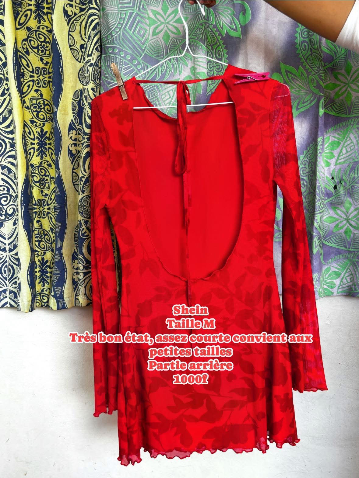 Robe mini dos nu photo 3