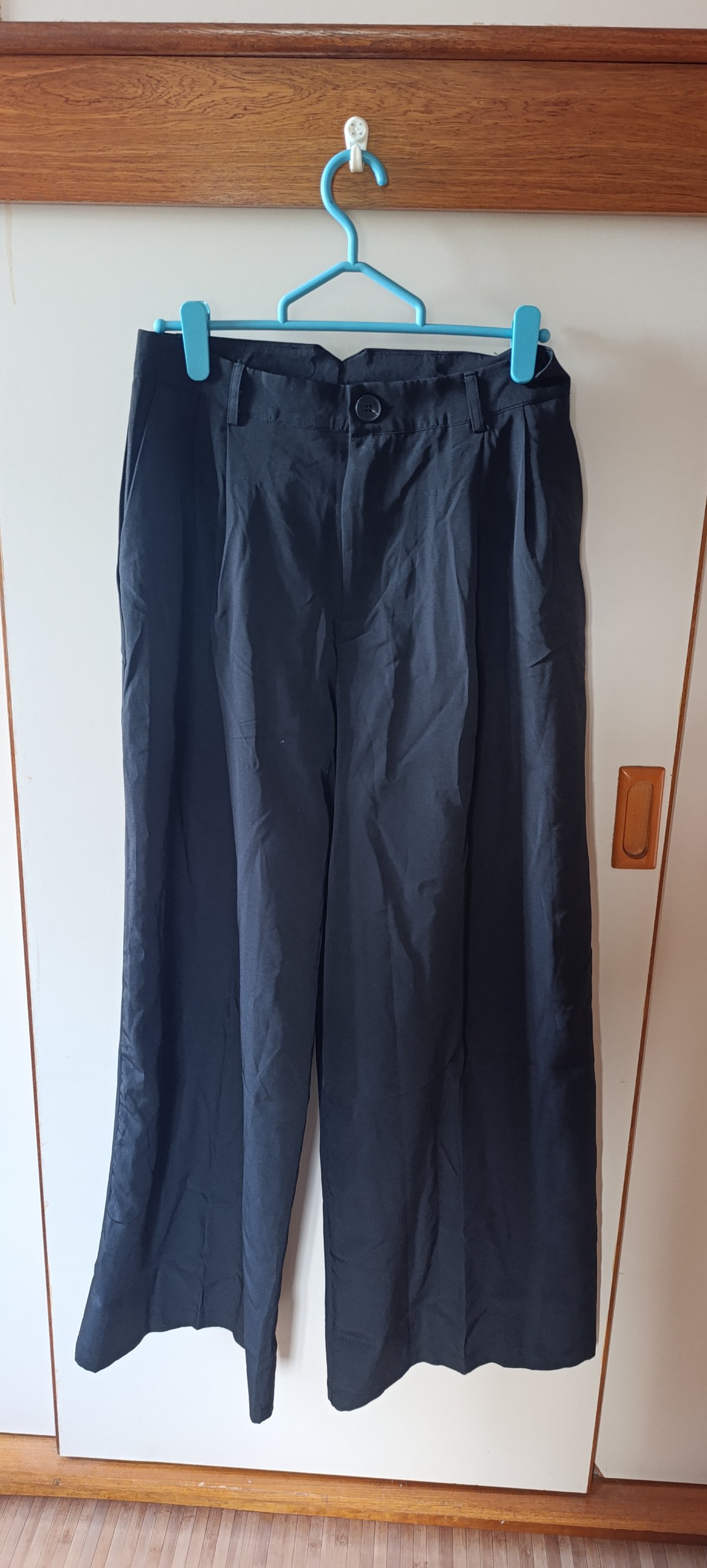 Pantalon fluide noir photo 1