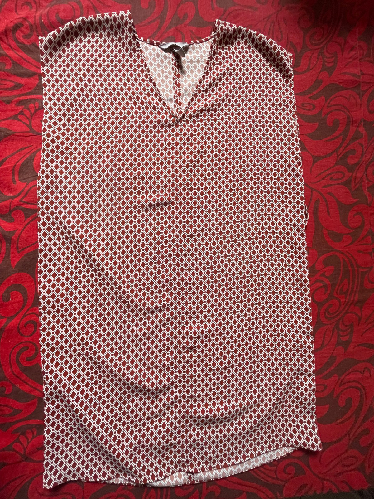 Robe longue tropicale sans manches photo 4
