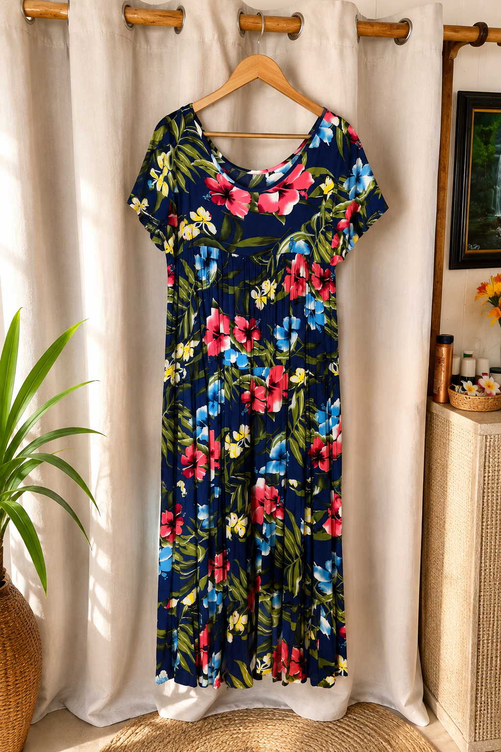 Robe longue et fleurie photo 1