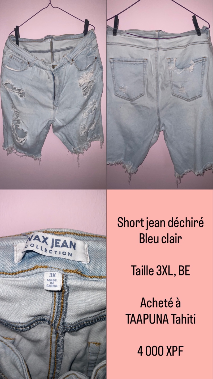 Short jean  photo 3