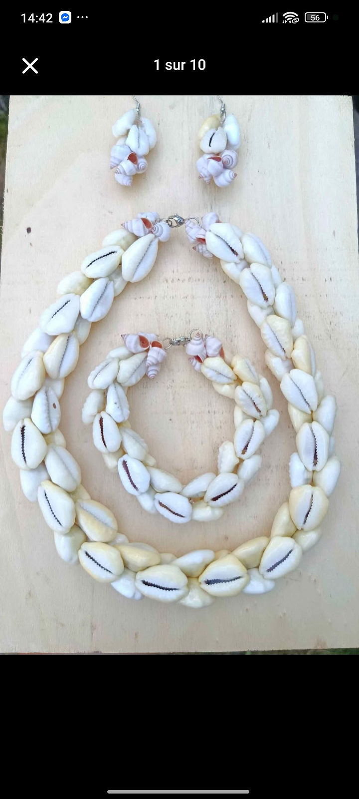 Parure de coquillages 🐚 photo 1